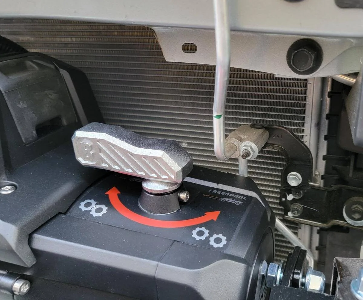2024 Tacoma Rough Country Winch Mount + Badlands 12k (HF) install on a 4th Gen 2024 Tacoma Hybrid TRD Off-Road. Minimal trimming, huge PITA, but yessir! 1743361077886-44