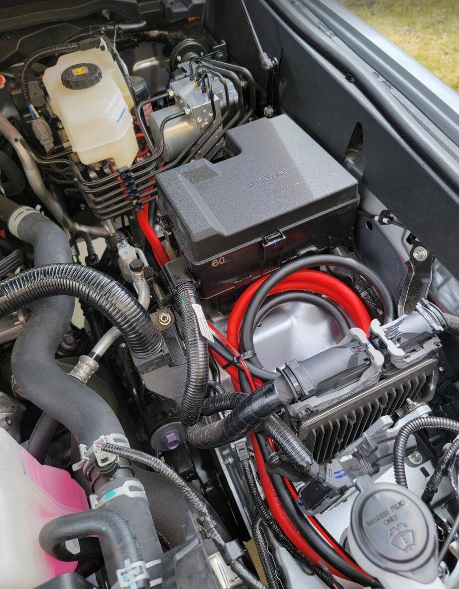 2024 Tacoma Rough Country Winch Mount + Badlands 12k (HF) install on a 4th Gen 2024 Tacoma Hybrid TRD Off-Road. Minimal trimming, huge PITA, but yessir! 1743364027084-so