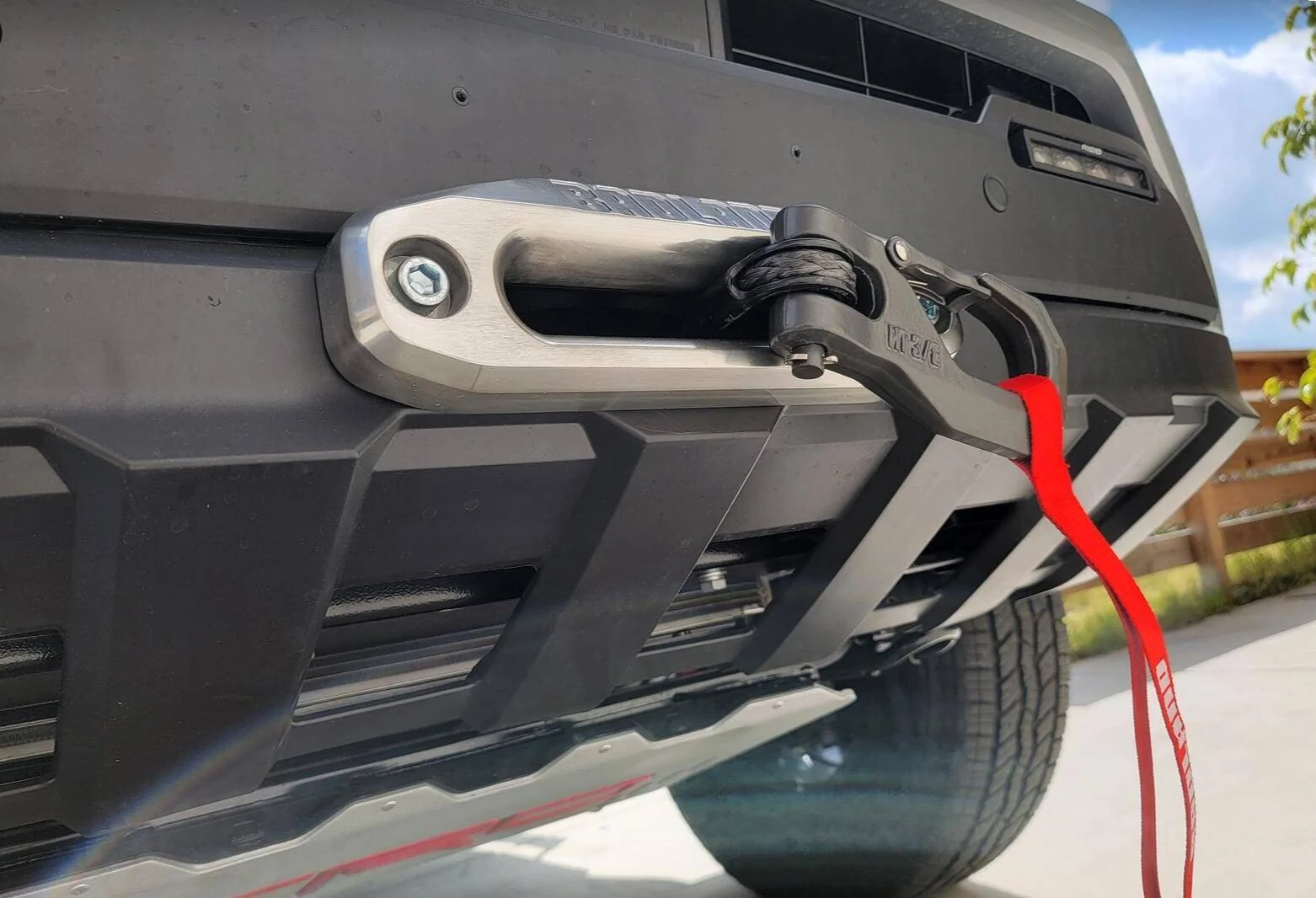 2024 Tacoma Rough Country Winch Mount + Badlands 12k (HF) install on a 4th Gen 2024 Tacoma Hybrid TRD Off-Road. Minimal trimming, huge PITA, but yessir! 1743365741377-xn