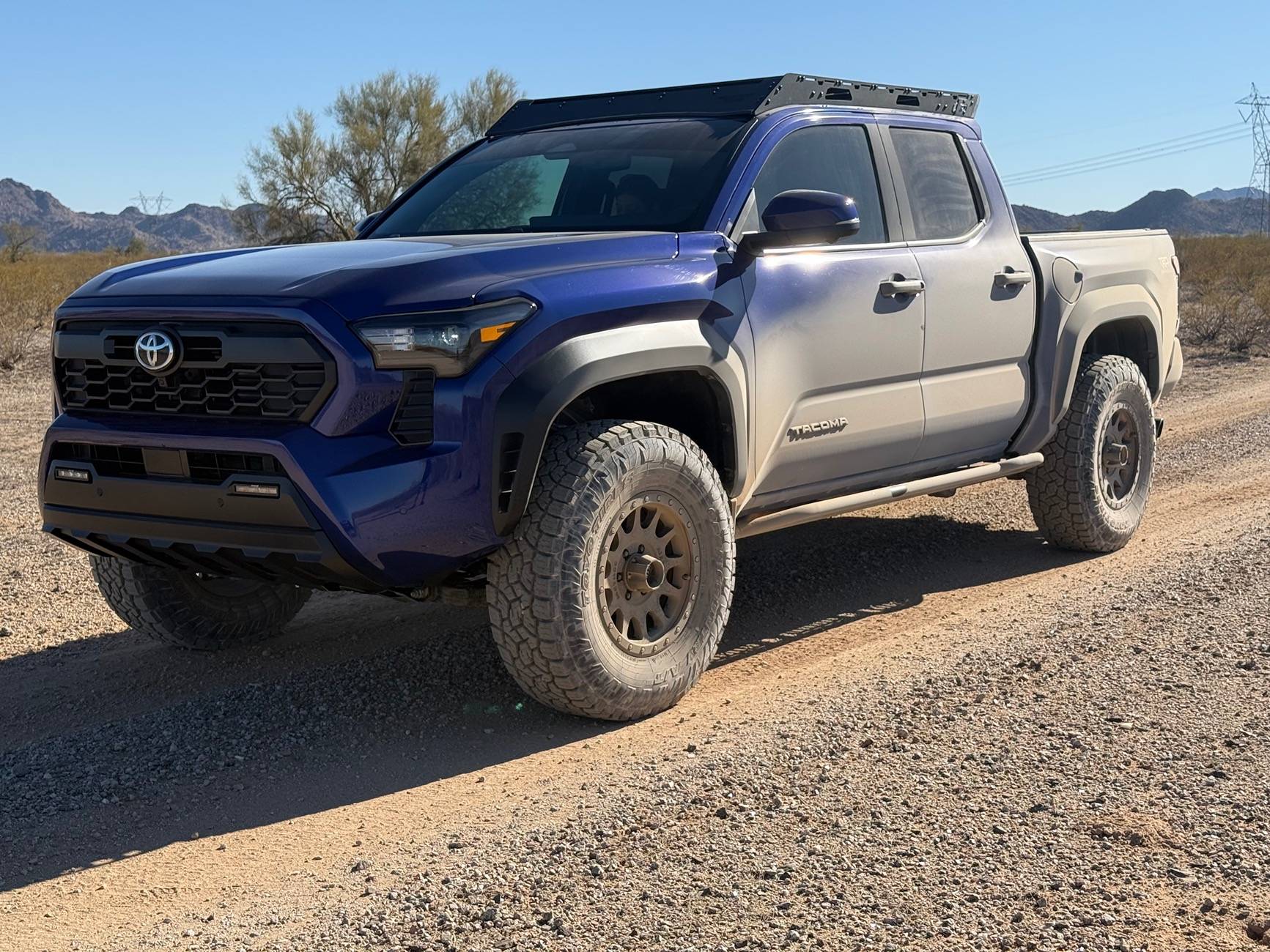 2024 Tacoma +25 offset and 285/75/17r plus Westcott Designs precollar lift- any issues? IMG_0414