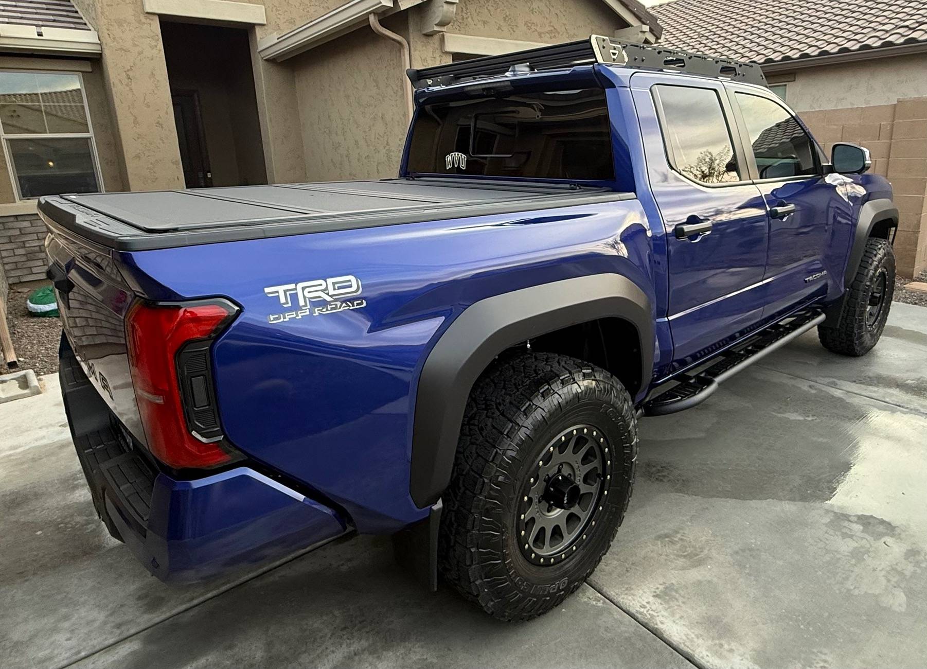 2024 Tacoma +25 offset and 285/75/17r plus Westcott Designs precollar lift- any issues? IMG_0376