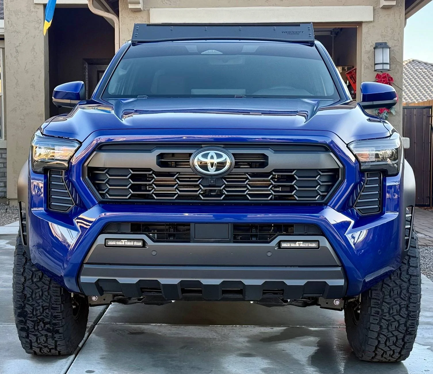 2024 Tacoma +25 offset and 285/75/17r plus Westcott Designs precollar lift- any issues? IMG_0267