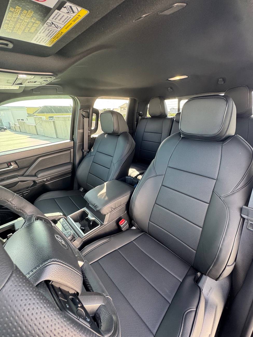 2024 Tacoma EKR seat covers IMG_1657