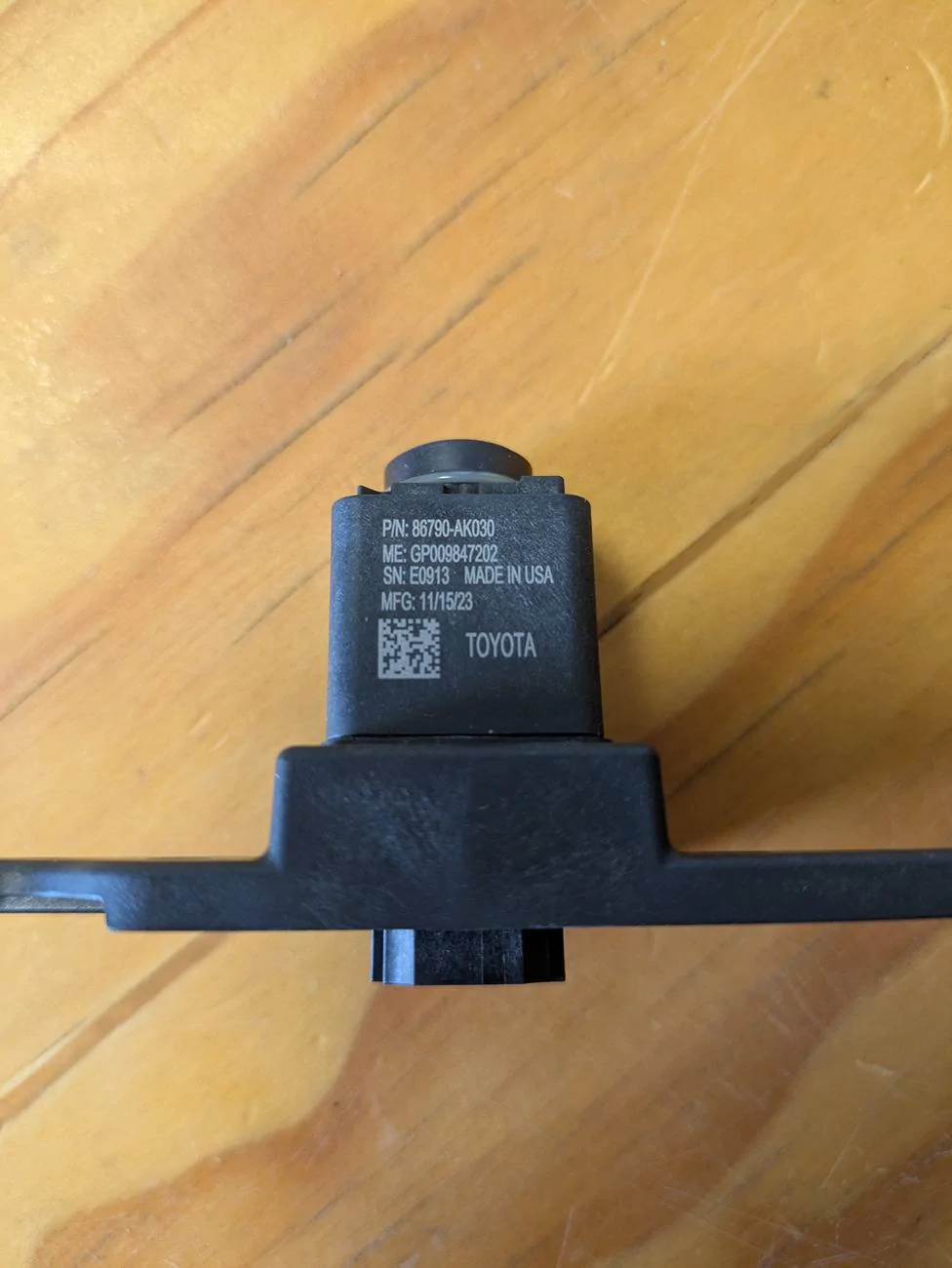 2024 Tacoma someone with OEM Trailhunter - what's your front camera mount part number? PXL_20250402_194326862