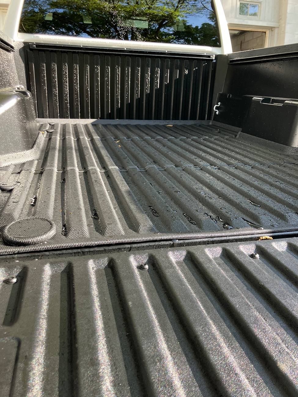 2024 Tacoma TripleAliners Bed Mat installed IMG_1591