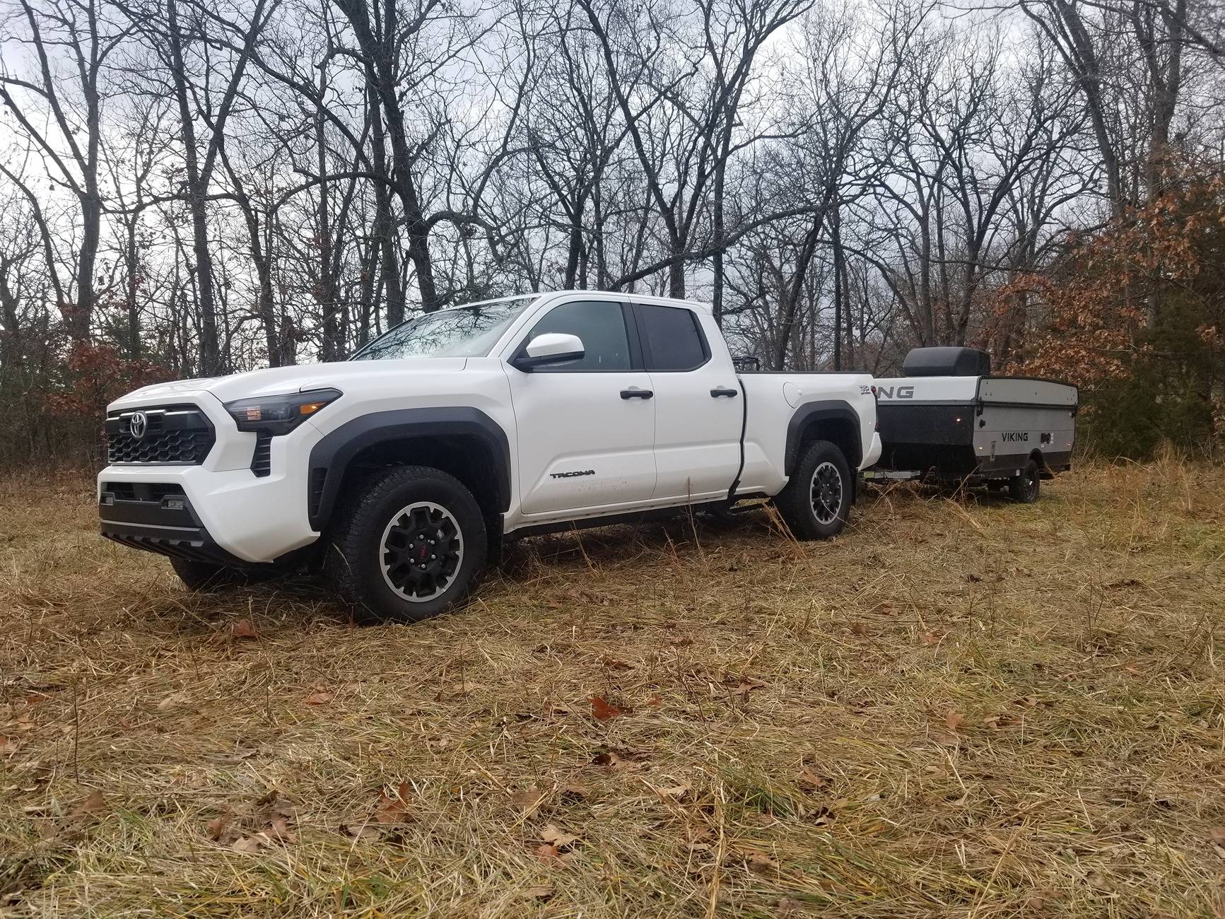 2024 Tacoma Anyone brave enough to tow a camper yet? I was. 20241228_145841