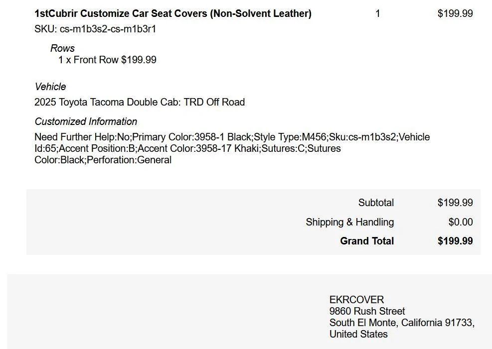 2024 Tacoma Thank you, Tacoma4G - Happy with my new EKR Leather Seat Covers 1744036450168-th