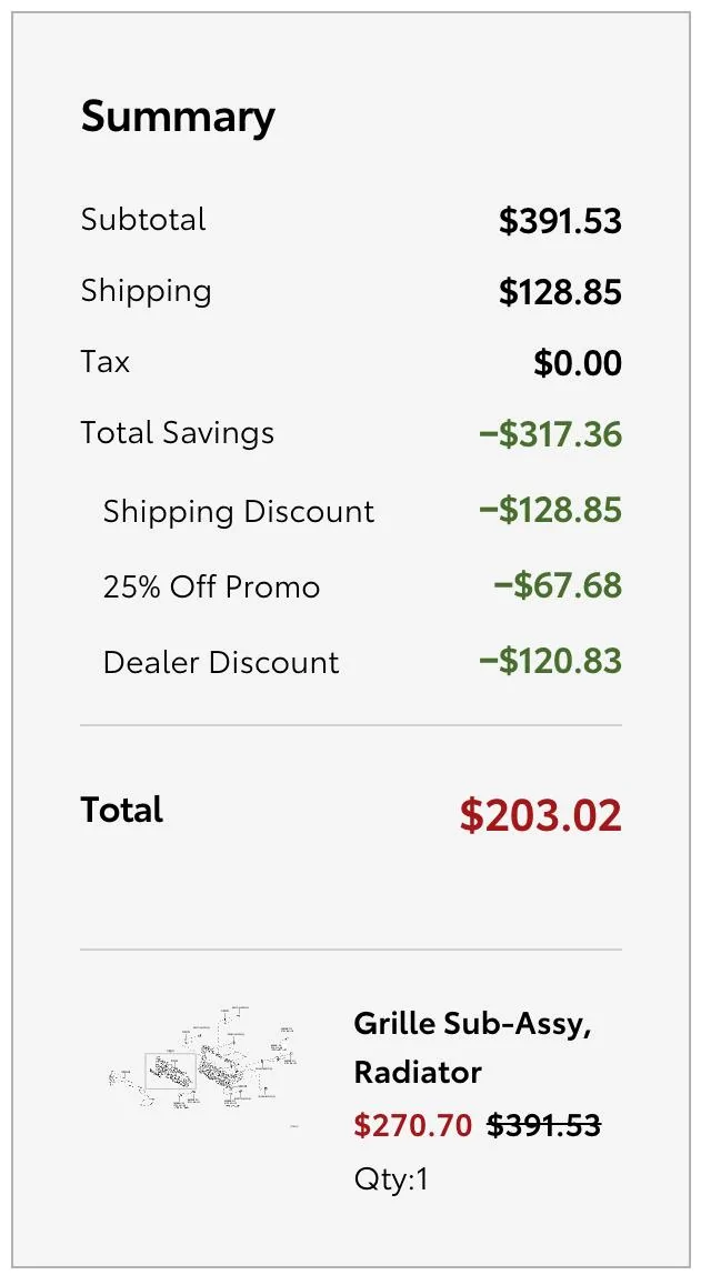 2024 Tacoma Heritage Grille -- OEM and Aftermarket Options Screenshot 2025-04-09 at 3.06.28 PM