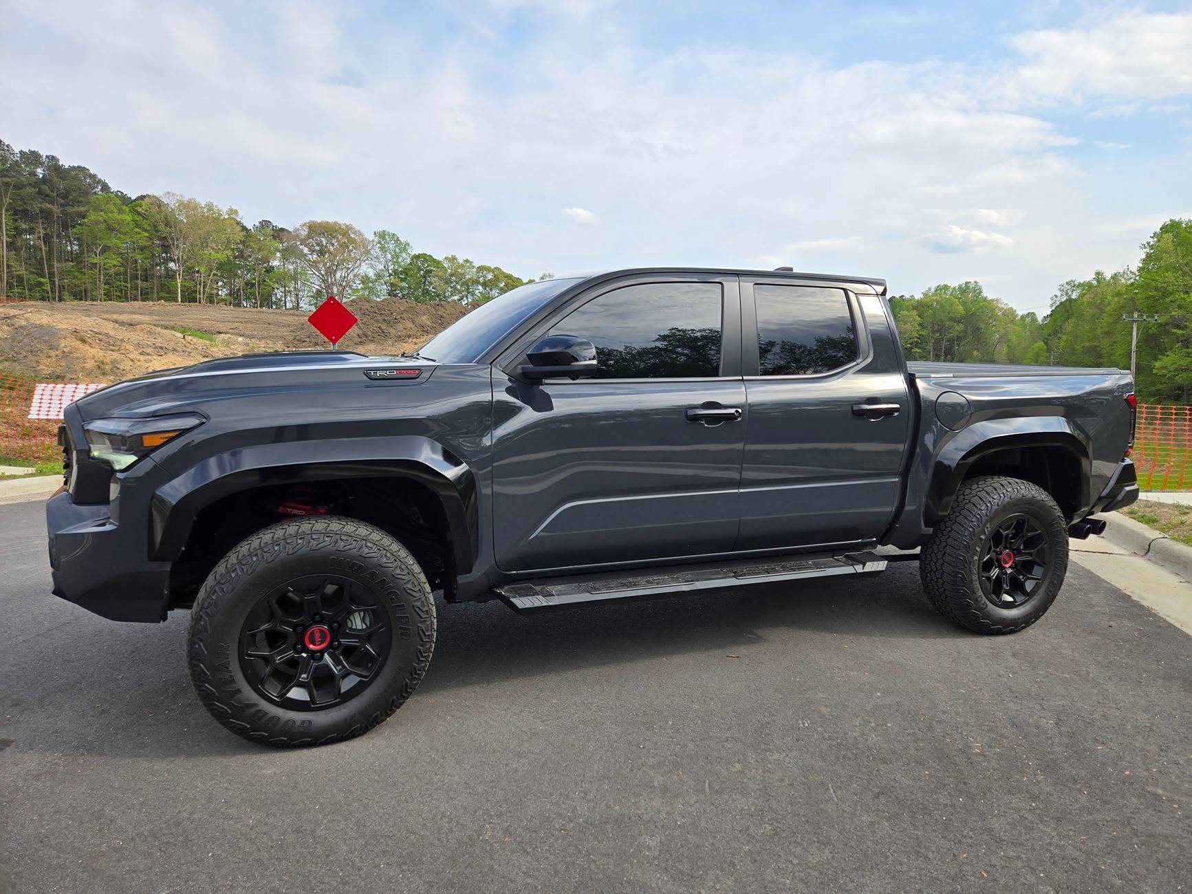 2024 Tacoma Front window tint % to match back windows? 20250410_164912
