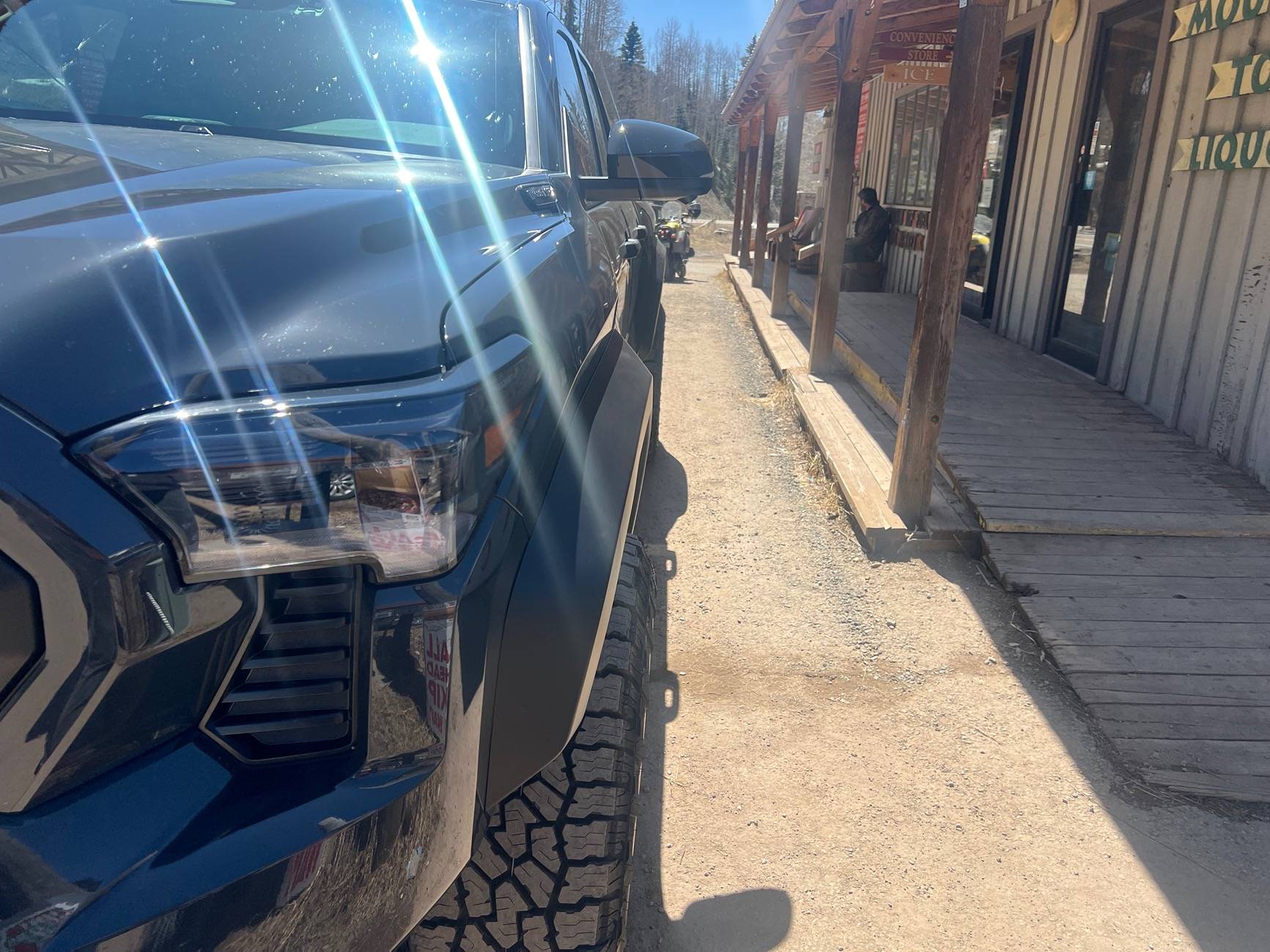 2024 Tacoma 2025 Underground Trailhunter with Method 703s 17x8.5 0mm Offset and Falken WP 285s IMG_6287