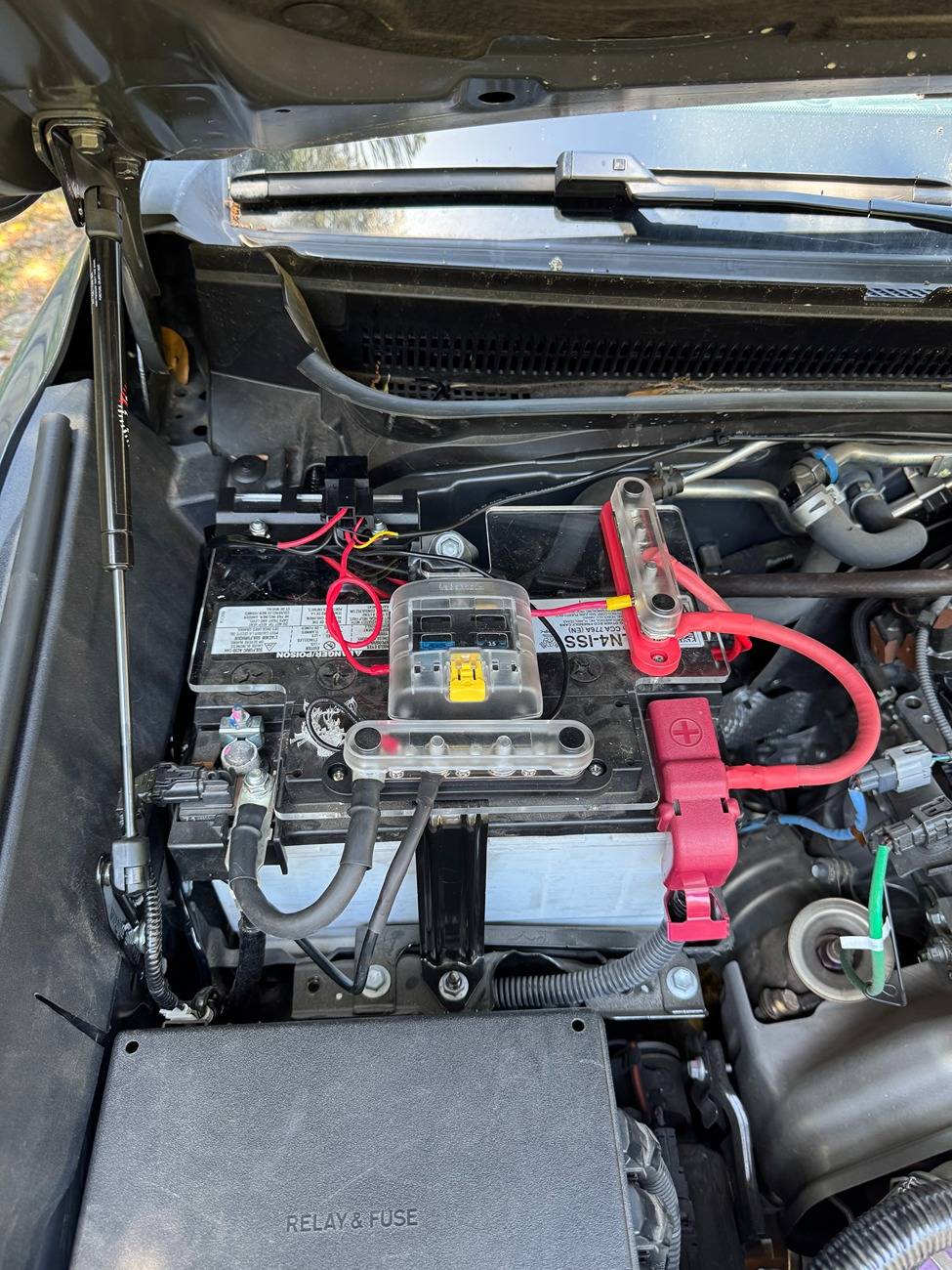 2024 Tacoma DIY battery power distribution mount IMG_3424