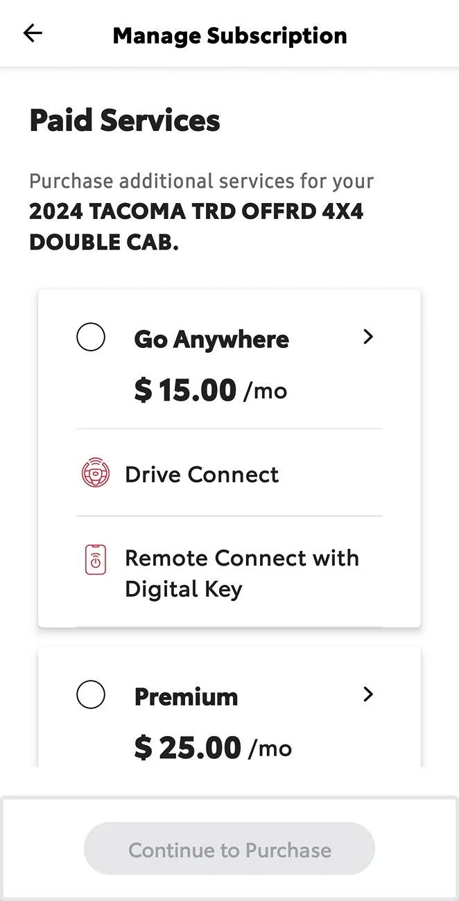 2024 Tacoma So does the Toyota app that costs $15 work as a "find my truck" if stolen ? Screenshot_20250415_185945_Toyota