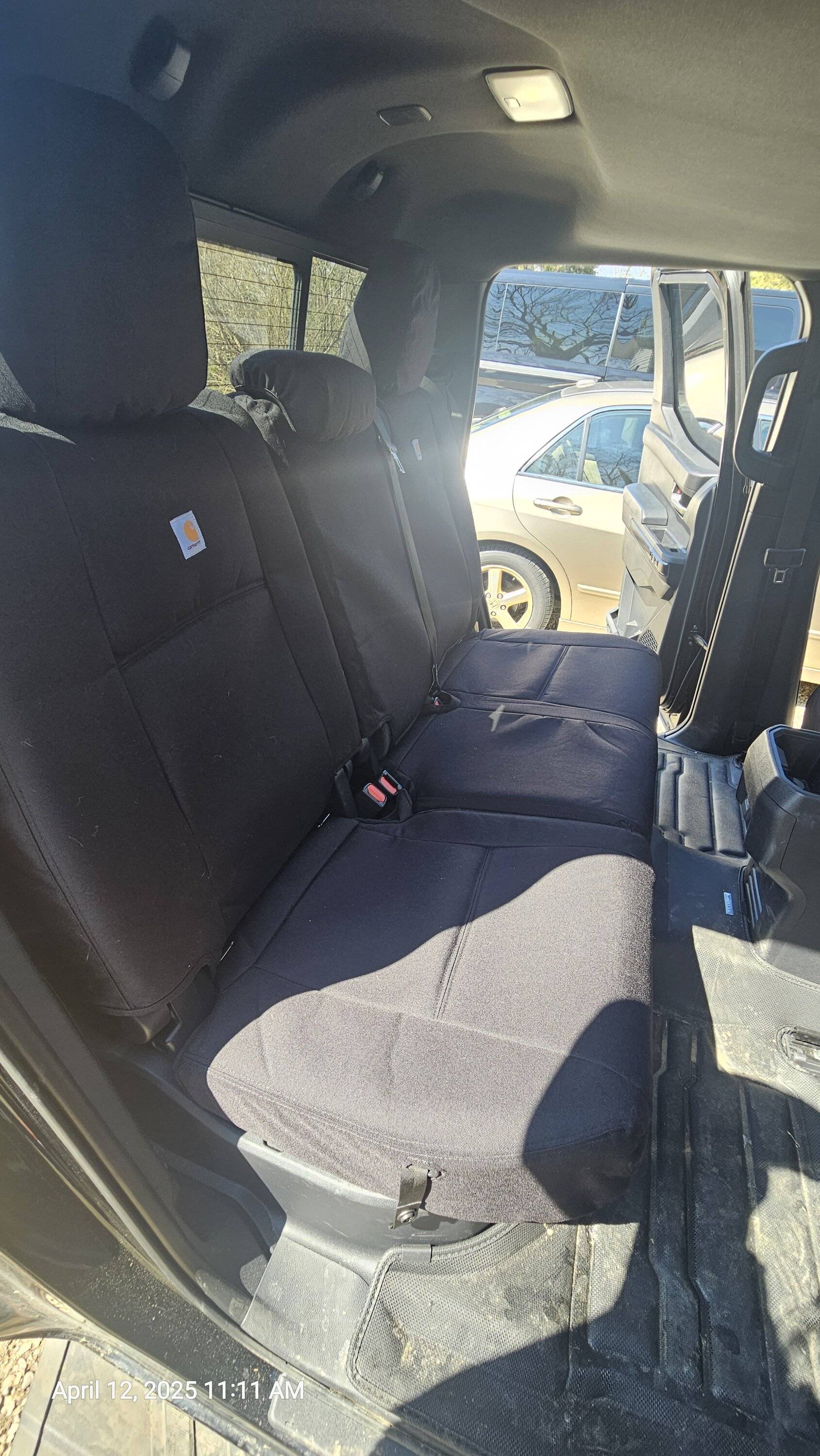 2024 Tacoma Covercraft Seat Covers - SuperDux Carhartt Seat Covers 20250412_111152