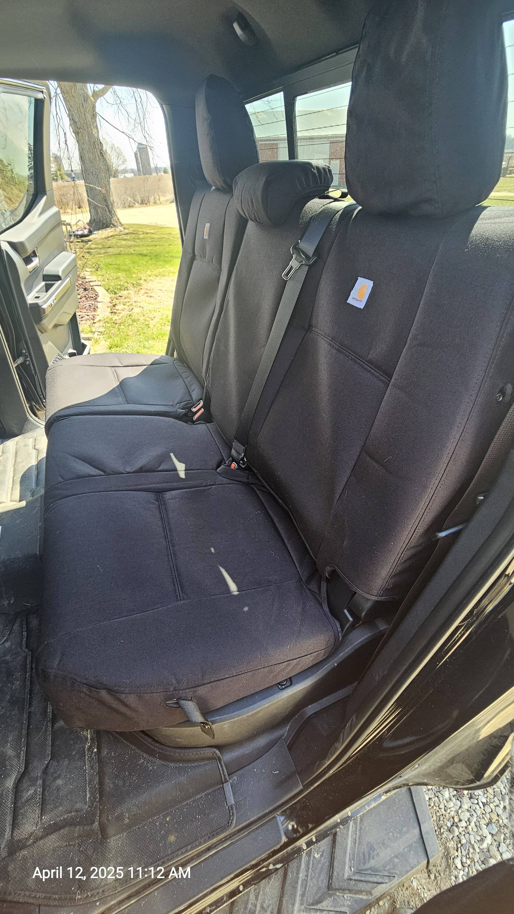 2024 Tacoma Covercraft Seat Covers - SuperDux Carhartt Seat Covers 20250412_111208