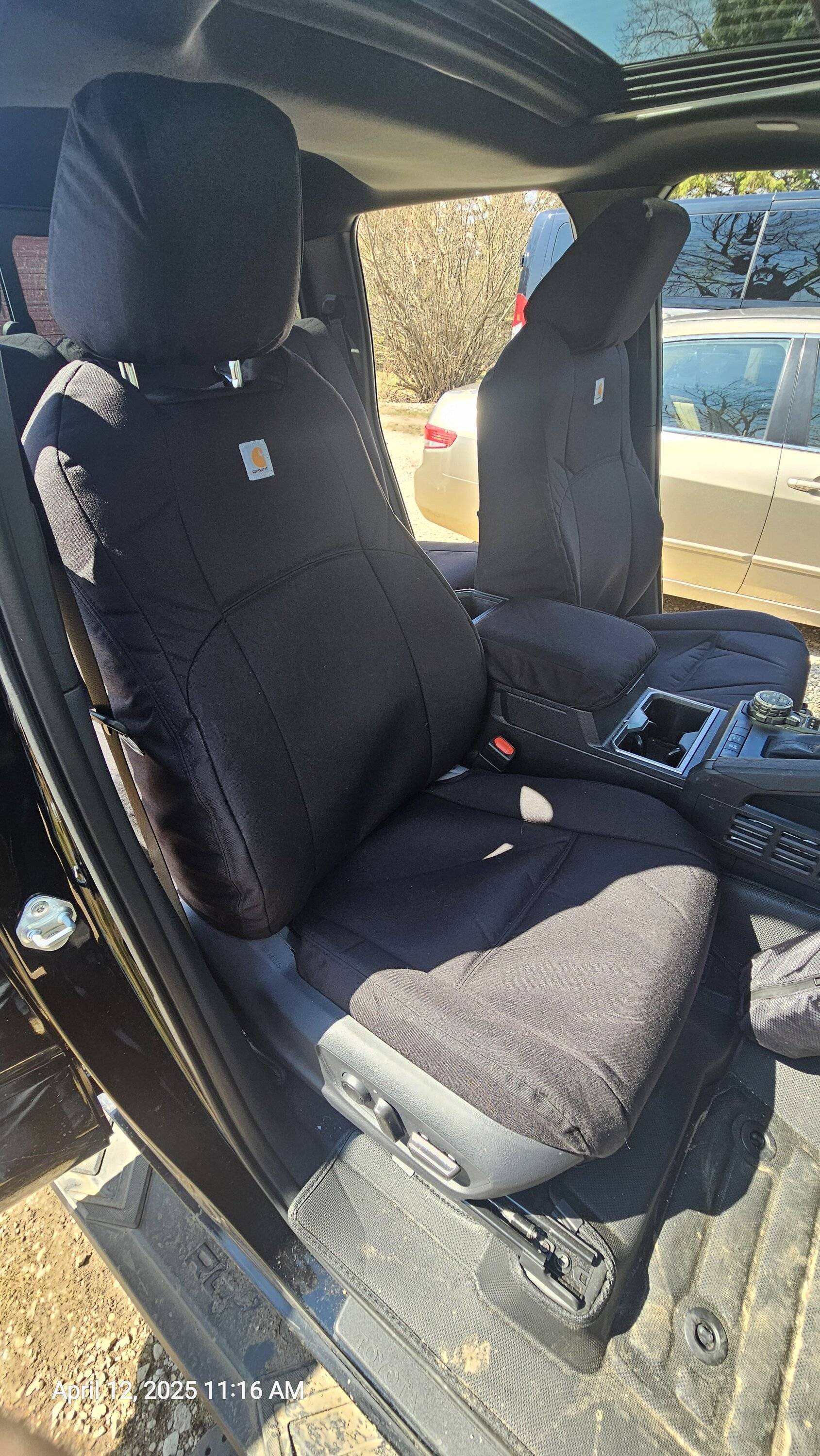 2024 Tacoma Covercraft Seat Covers - SuperDux Carhartt Seat Covers 20250412_111611