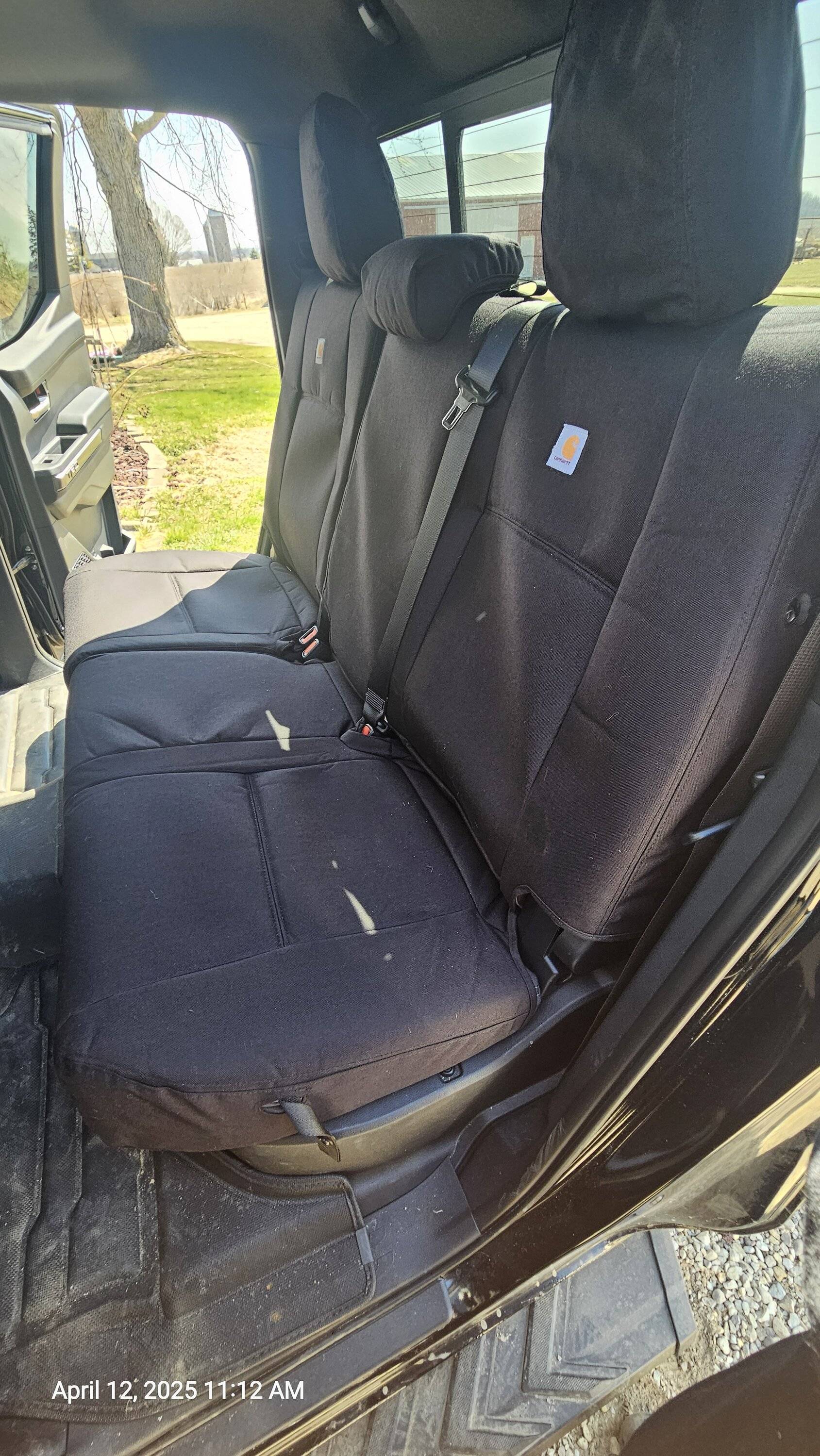 2024 Tacoma Covercraft Seat Covers - SuperDux Carhartt Seat Covers 20250412_111212