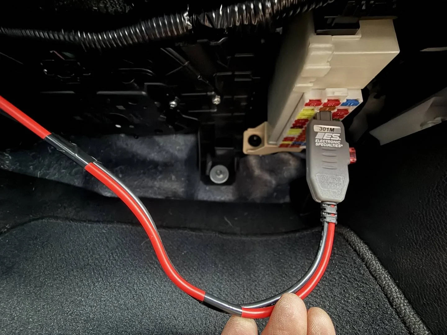 2024 Tacoma Powering radar (and other gadgets) from TSS. Dongar preview (USB-C power adapter that hooks up to your lane trace sensor computer) 1745015485037-fg