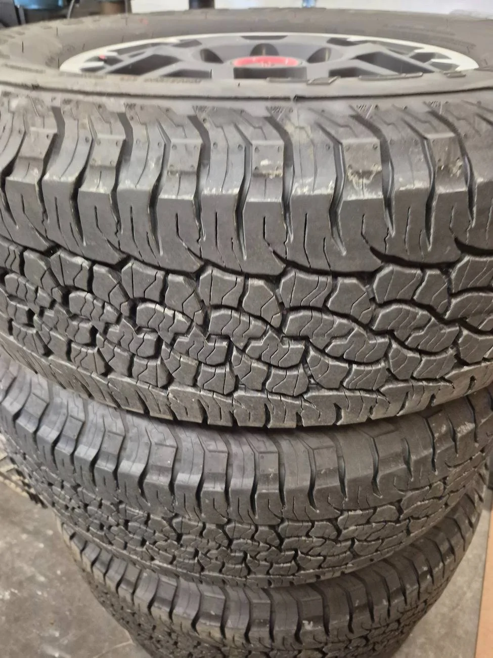 2024 Tacoma First flat tire on my new Taco caused by a rock. 17454347831026837115956027339631