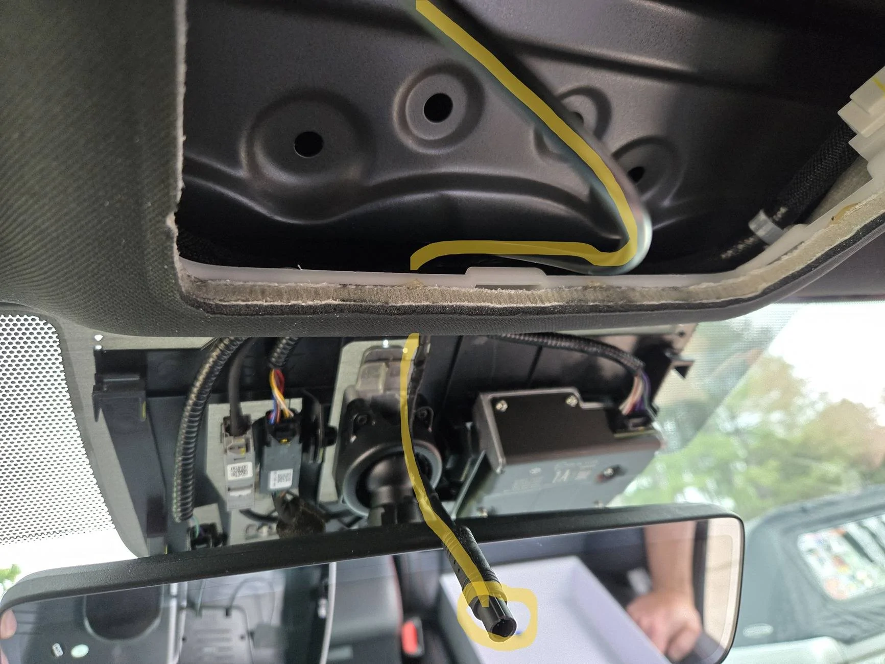 2024 Tacoma Dashcam Hardwire w/o Fuse Box *ALMOST* as easy as Dongar 20250412_163753 MARKUP
