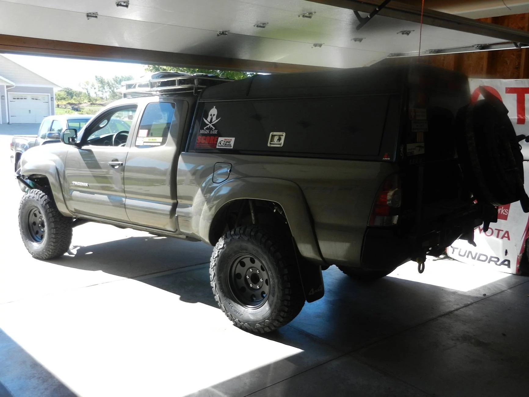 2024 Tacoma Rear Tire Carrier/Tailgate Swingout that does not block rear camera? DSCN1645