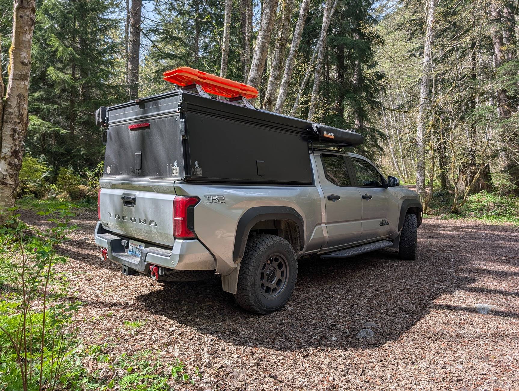 2024 Tacoma Lone Peak Camper 5ft bed PXL_20250425_212408314