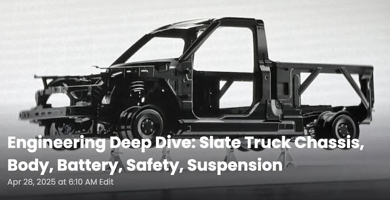 2024 Tacoma SLATE Truck revealed as modular Pickup & SUV. Priced under $20K after incentive slate-engineering-jpg-jpg-jpg