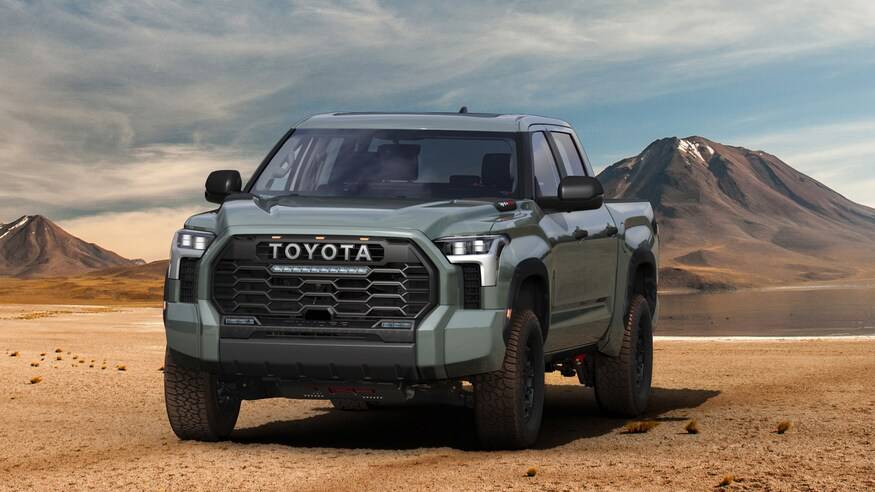 2024 Tacoma 2024 Tacoma (4th Gen) Prototype Spied in First Sighting!! 001-2022-Toyota-Tundra-Front-Quarter-Lunar-Rock
