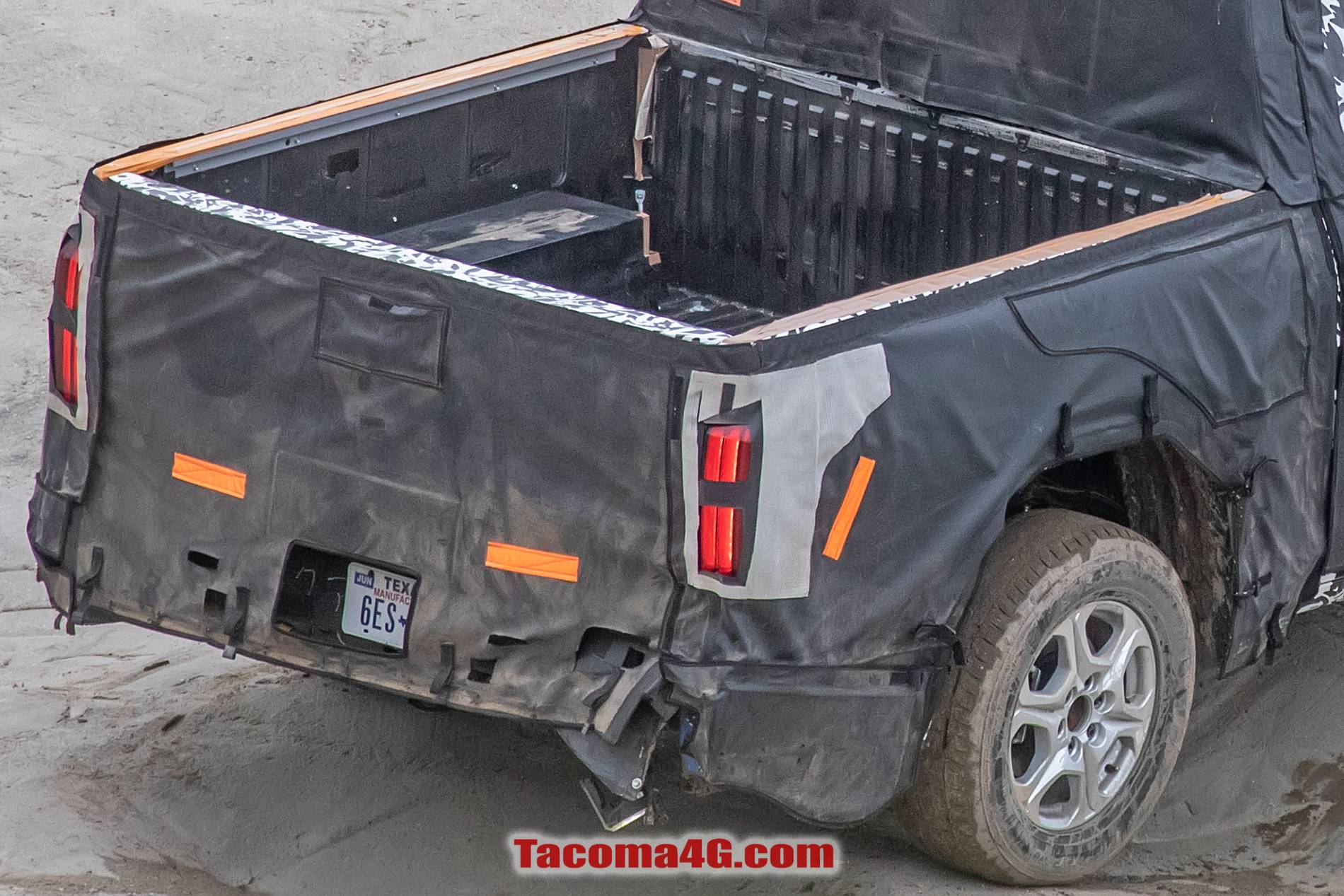2024 Tacoma New 2024 Tacoma (4th Next Gen) Mule Off-Road Testing Reveals More Suspension Details -- 5/27/22 2024 Toyota Tacoma 4th gen spy photos suspension interior 20