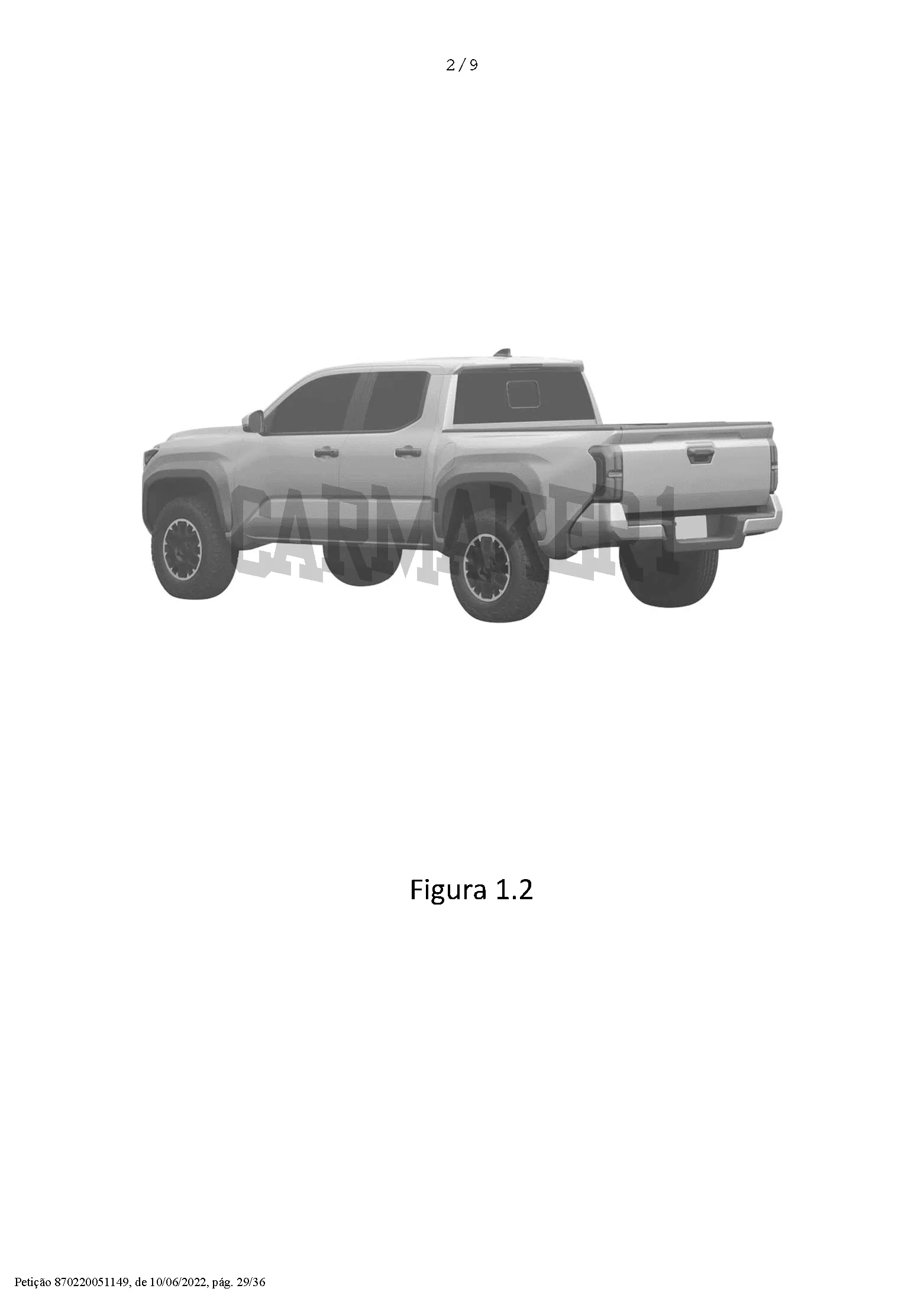 2024 Tacoma 2024 Tacoma Design Images Revealed in Patent! 📸 🕵🏻‍♂️ {filename}