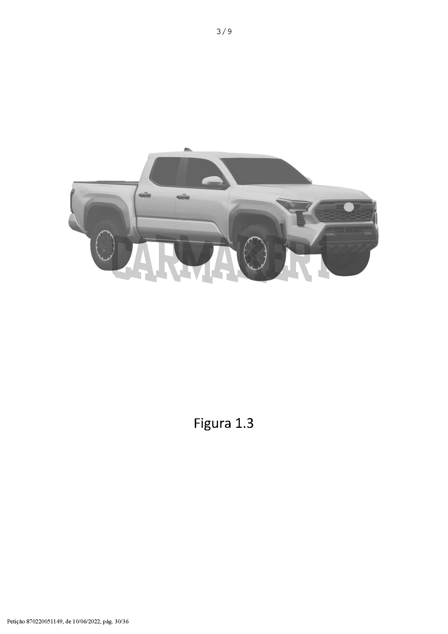 2024 Tacoma 2024 Tacoma Design Images Revealed in Patent! 📸 🕵🏻‍♂️ {filename}