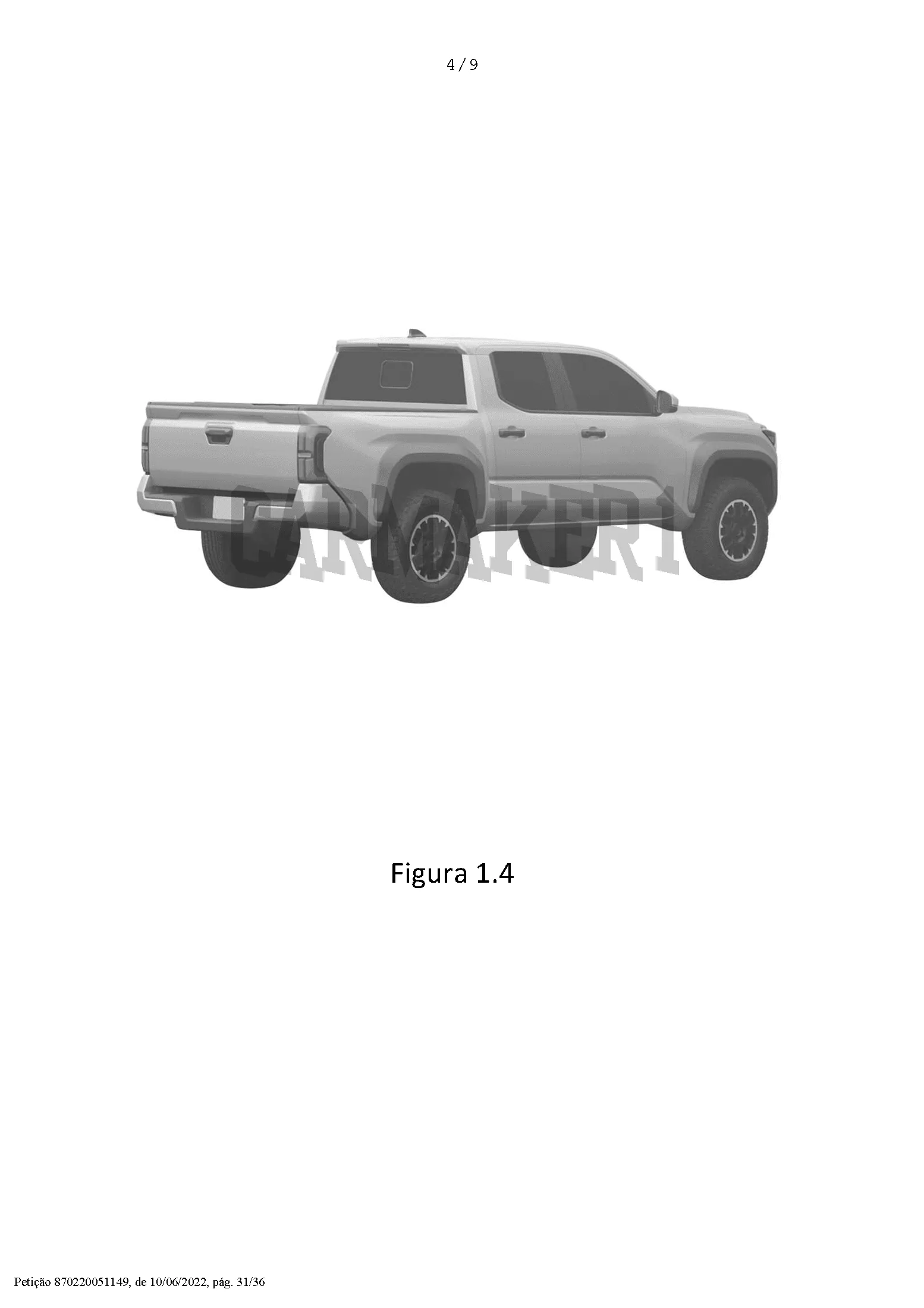 2024 Tacoma 2024 Tacoma Design Images Revealed in Patent! 📸 🕵🏻‍♂️ {filename}