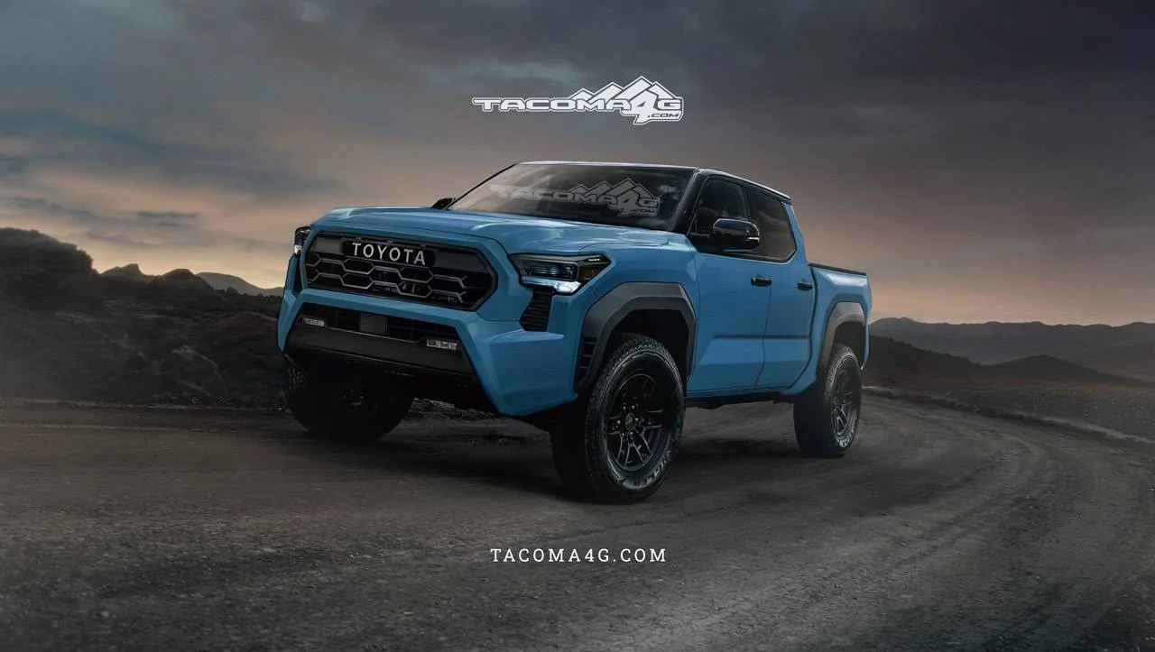 2024 Tacoma Our 2024 Tacoma Trailhunter CGI Previews! 🤩 Tacoma-Trailhunter-Front-Blu