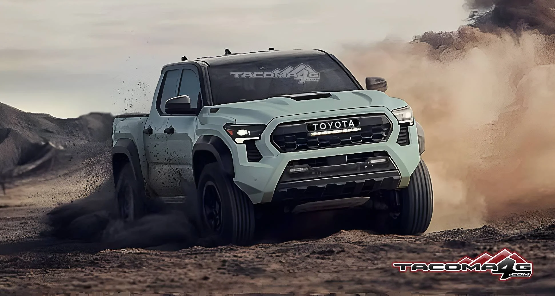 2024 Tacoma 2024 Tacoma TRD Pro Colors Previews Taco-Lunar-Rock