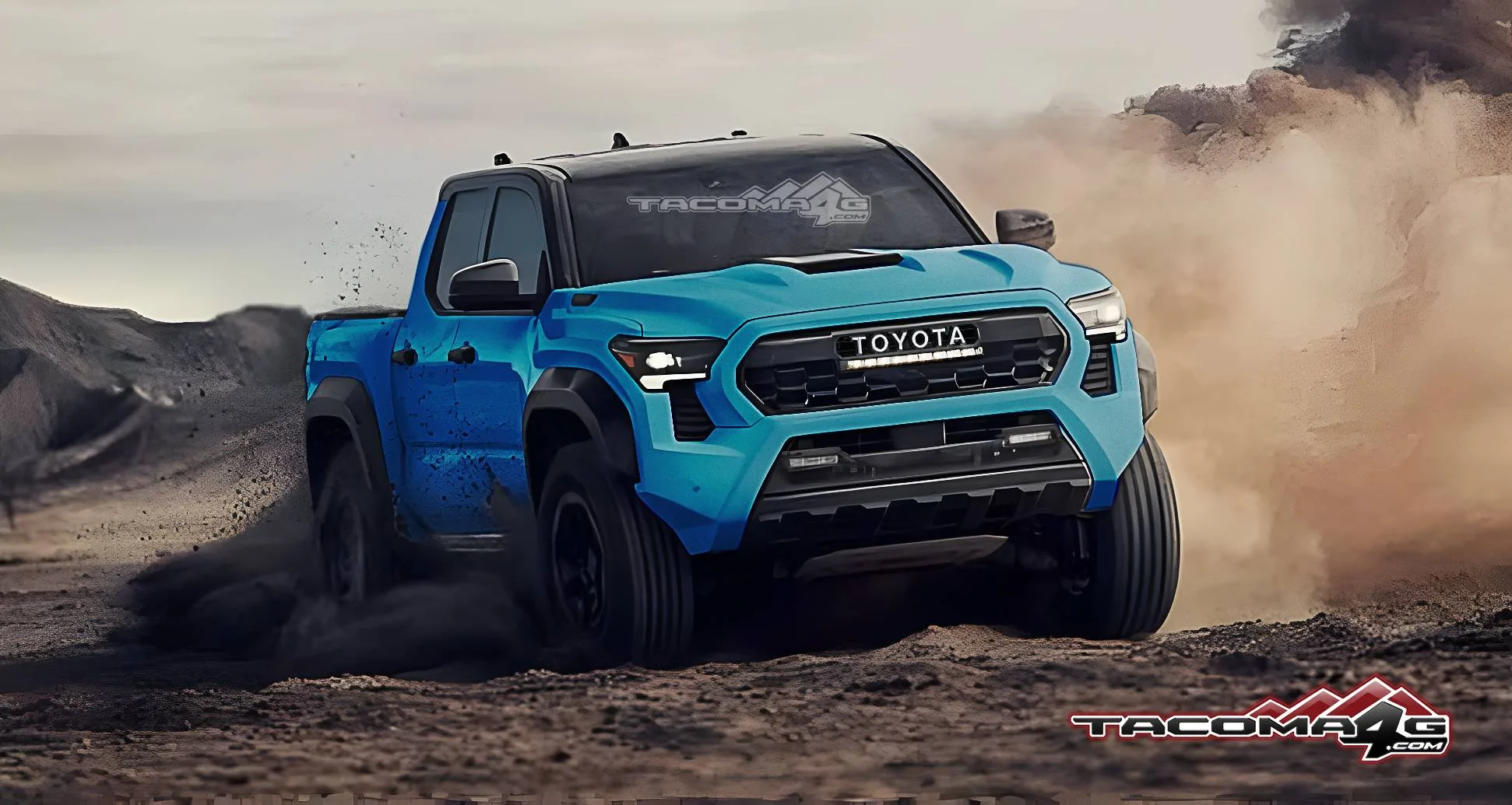2024 Tacoma 2024 Tacoma TRD Pro Colors Previews Taco-Voodoo-Blu