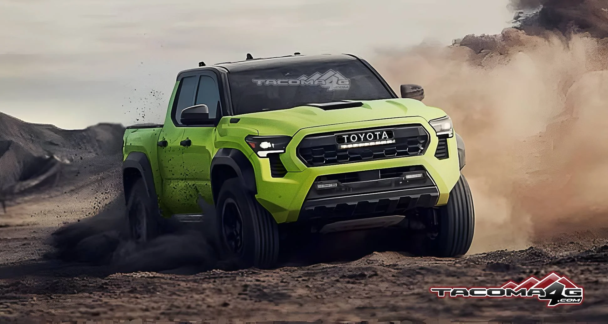 2024 Tacoma 2024 Tacoma TRD Pro Colors Previews Taco Electric Lim
