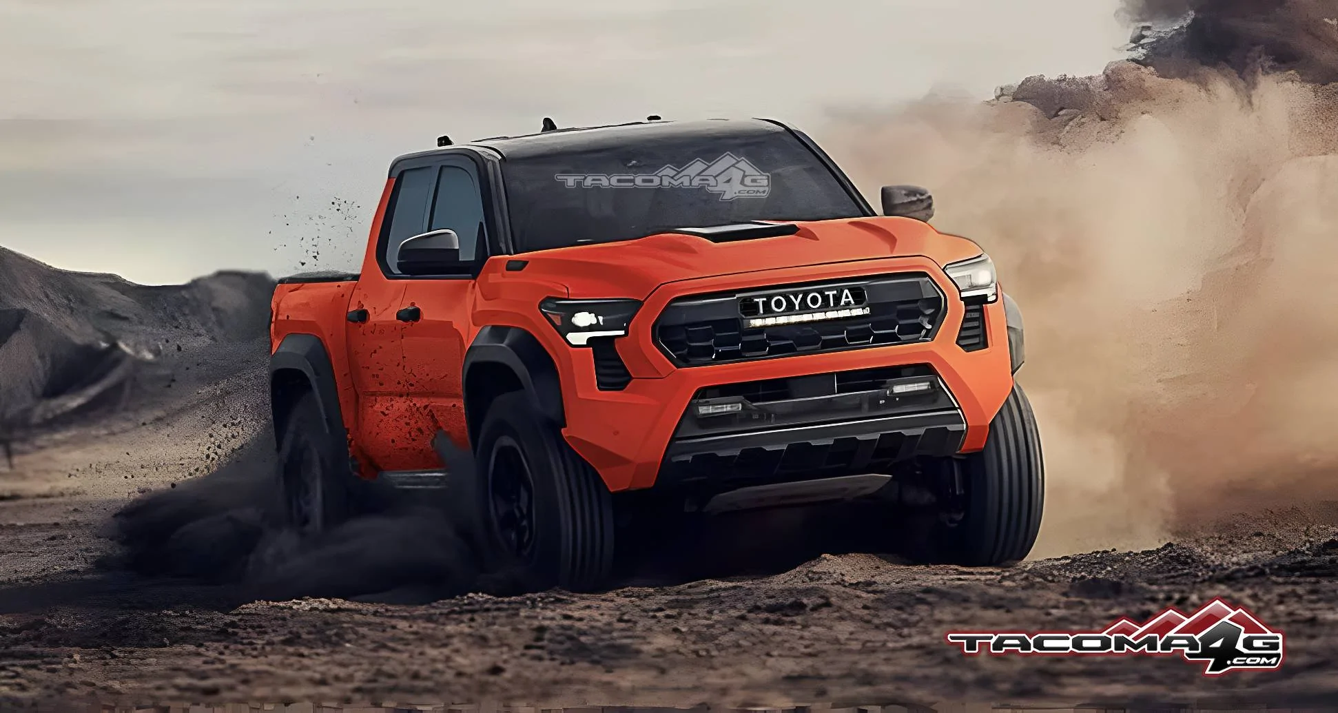 2024 Tacoma 2024 Tacoma TRD Pro Colors Previews Taco - Solar Octan