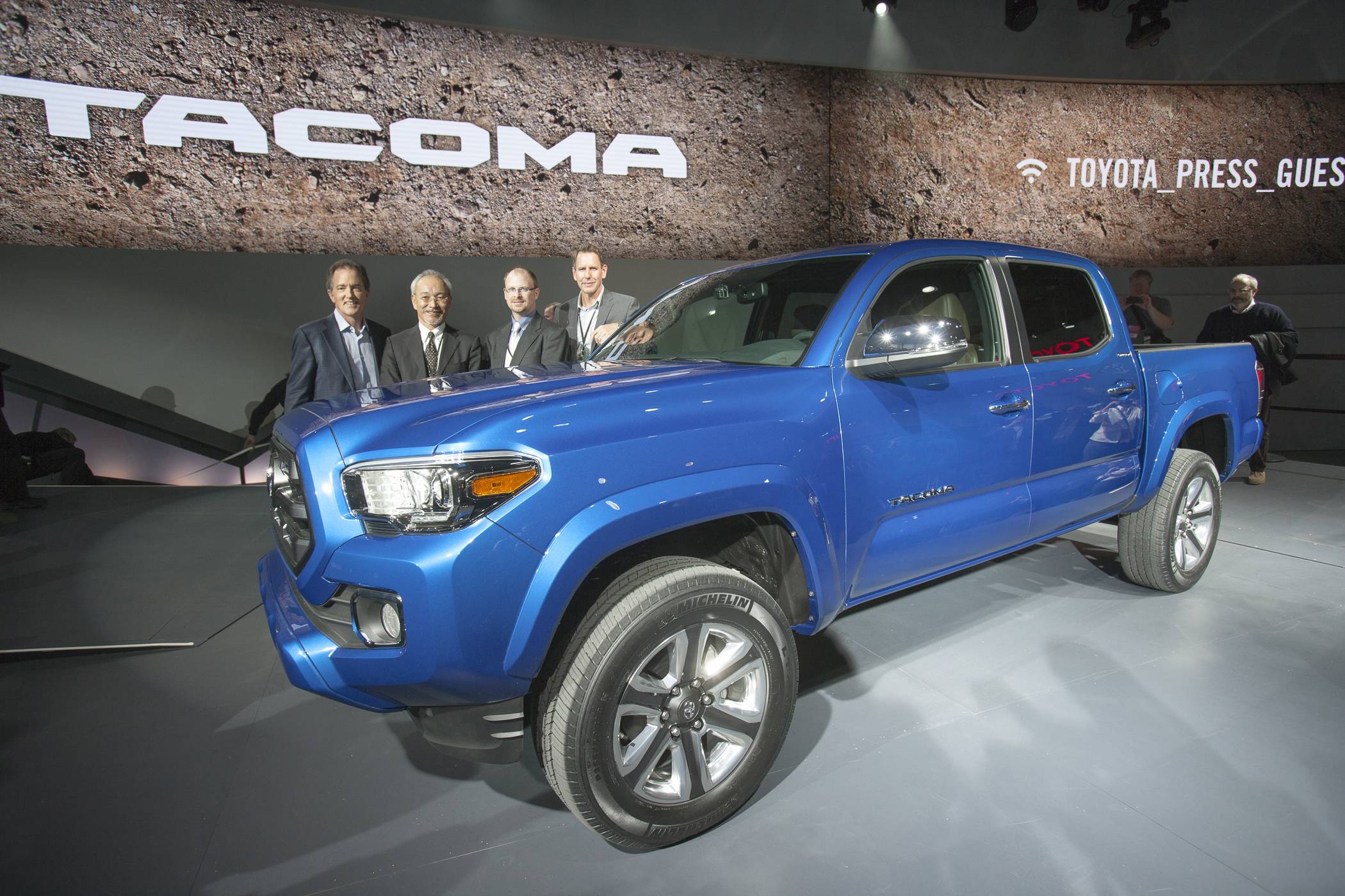 2024 Tacoma 2024 Tacoma Reveal Event in Hawaii?? (5/18 7:30 PM HST, 5/19 1:30 AM EST) 2015_NAIAS_Tacoma_leaders_002