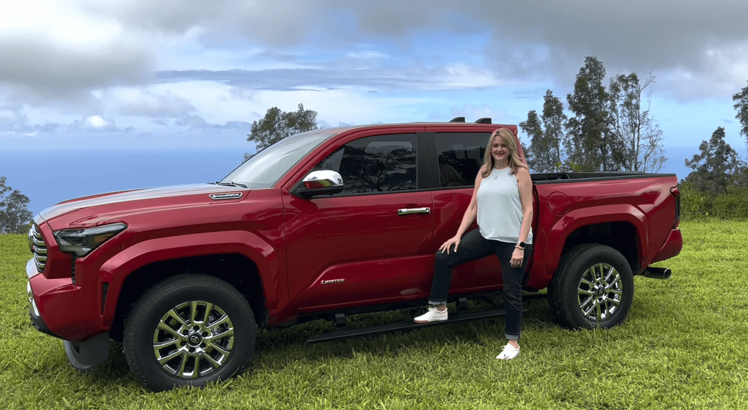 2024 Tacoma SUPERSONIC RED 2024 Tacoma Thread (4th Gen) Me-with-the-2024-Toyota-Tacoma