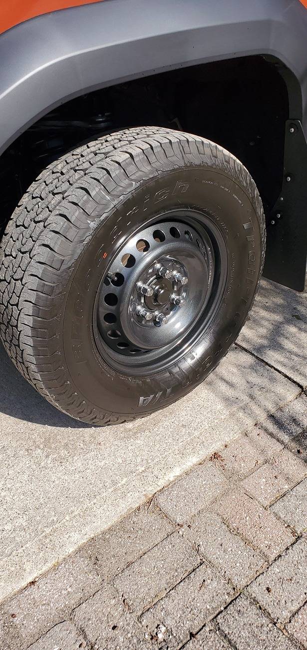 2024 Tacoma OEM Steelies - Not exactly black 20250430_161741