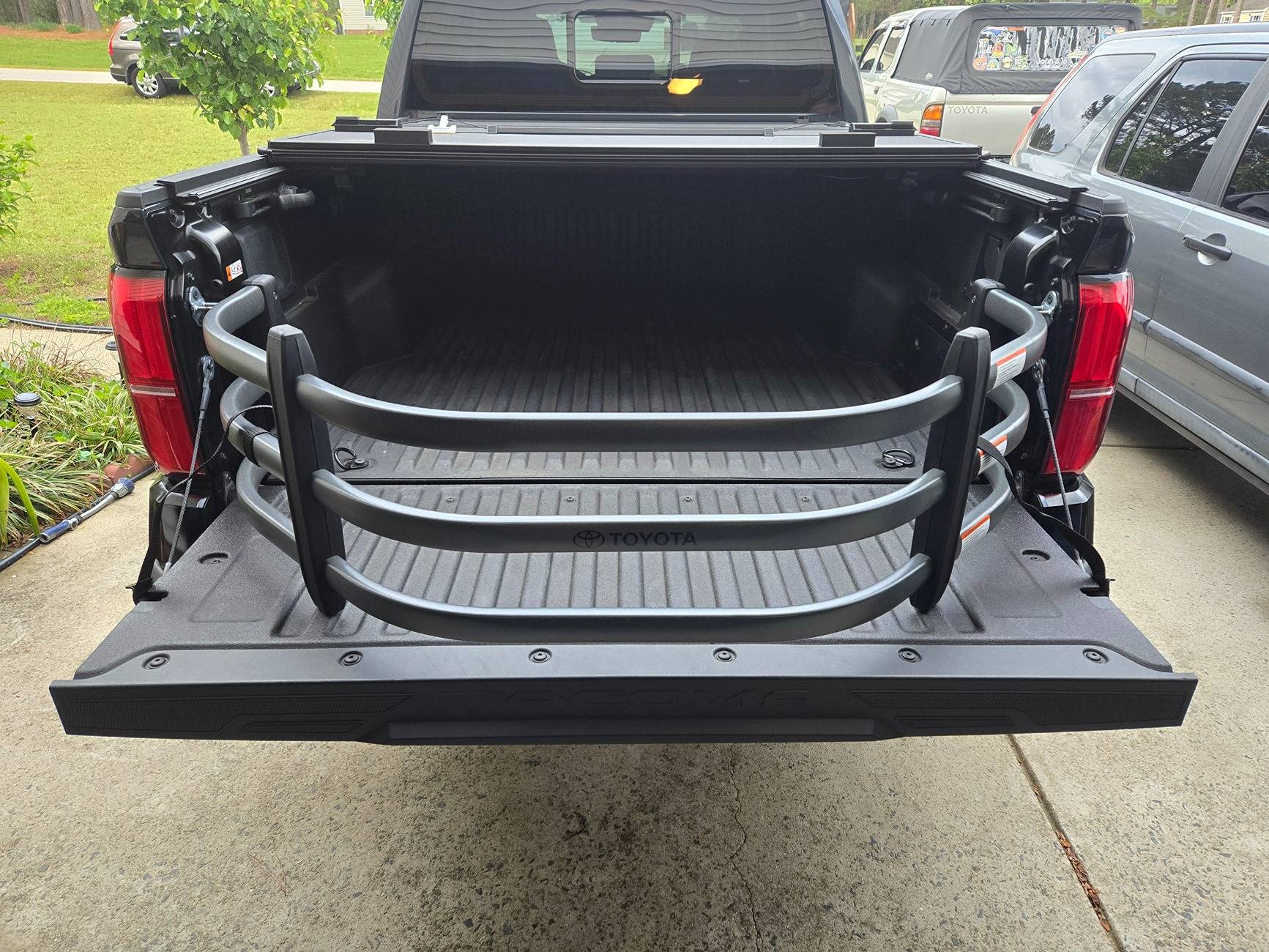 2024 Tacoma Installing OEM Bed Extender - DIY Instructions & Photos 20250412_183553