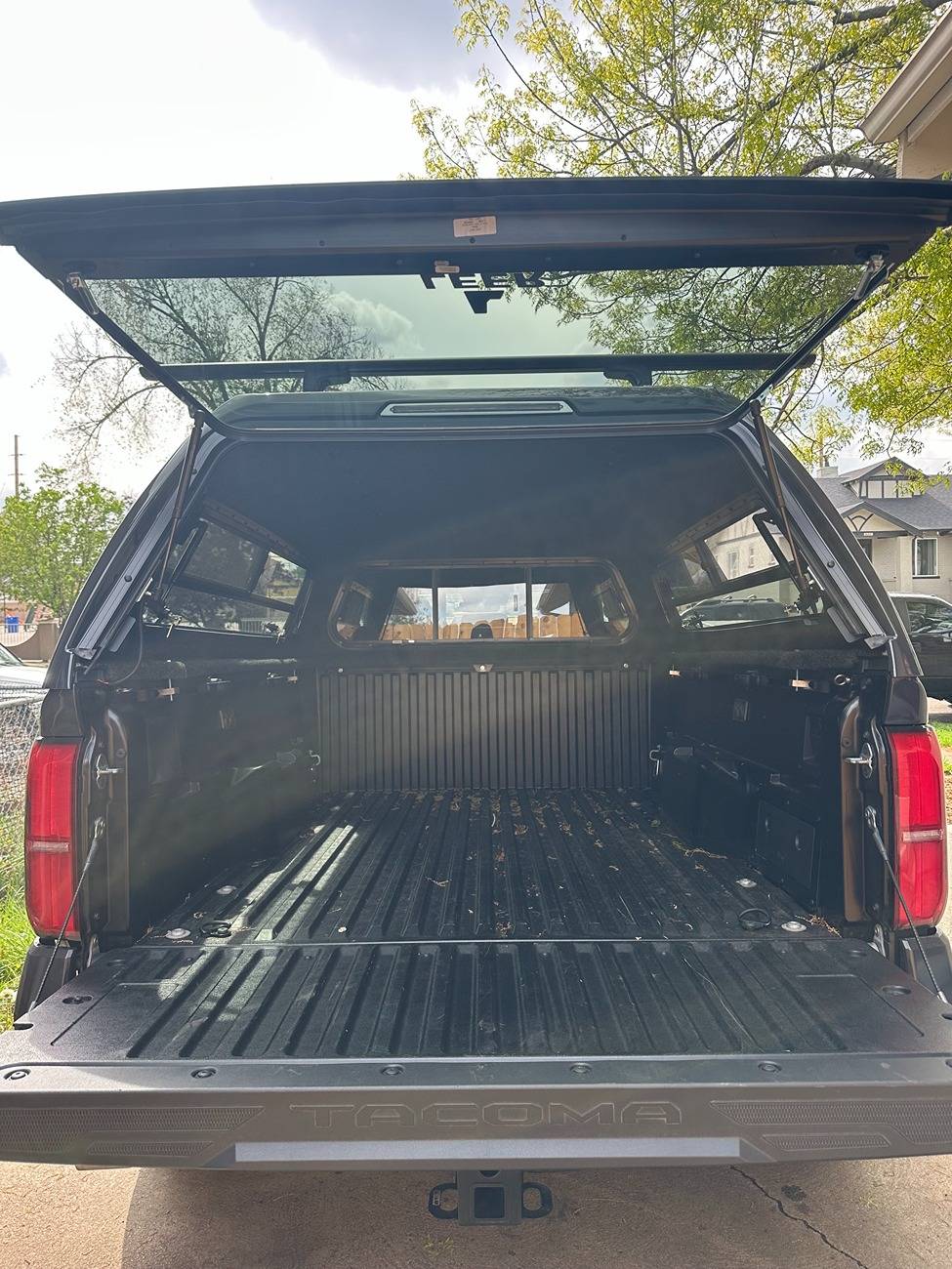 2024 Tacoma LEER 180 Cap Installed IMG_0347