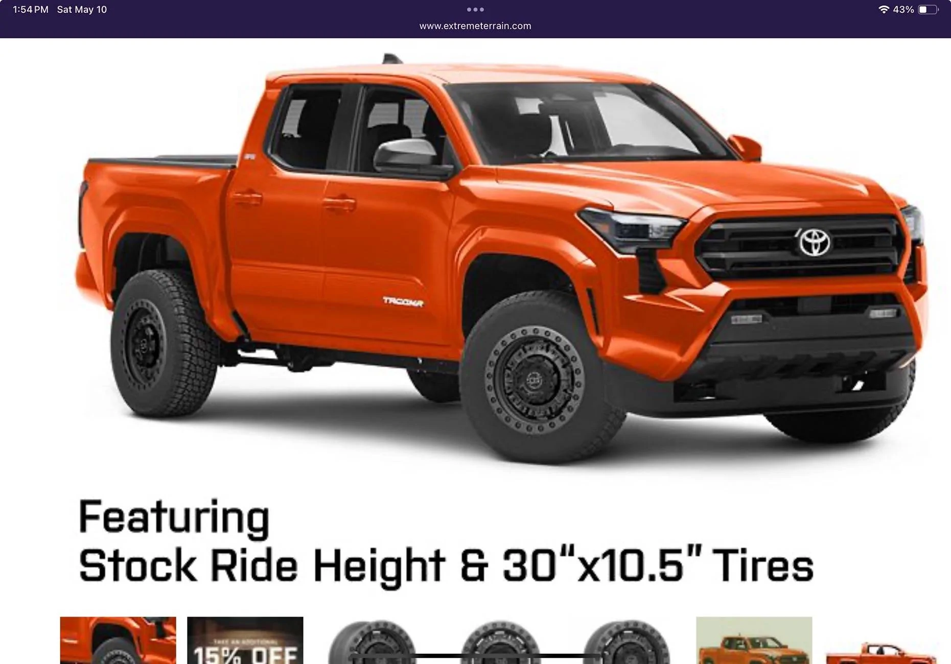 2024 Tacoma Solar Octane wheel options- opinions welcome Erase & Open