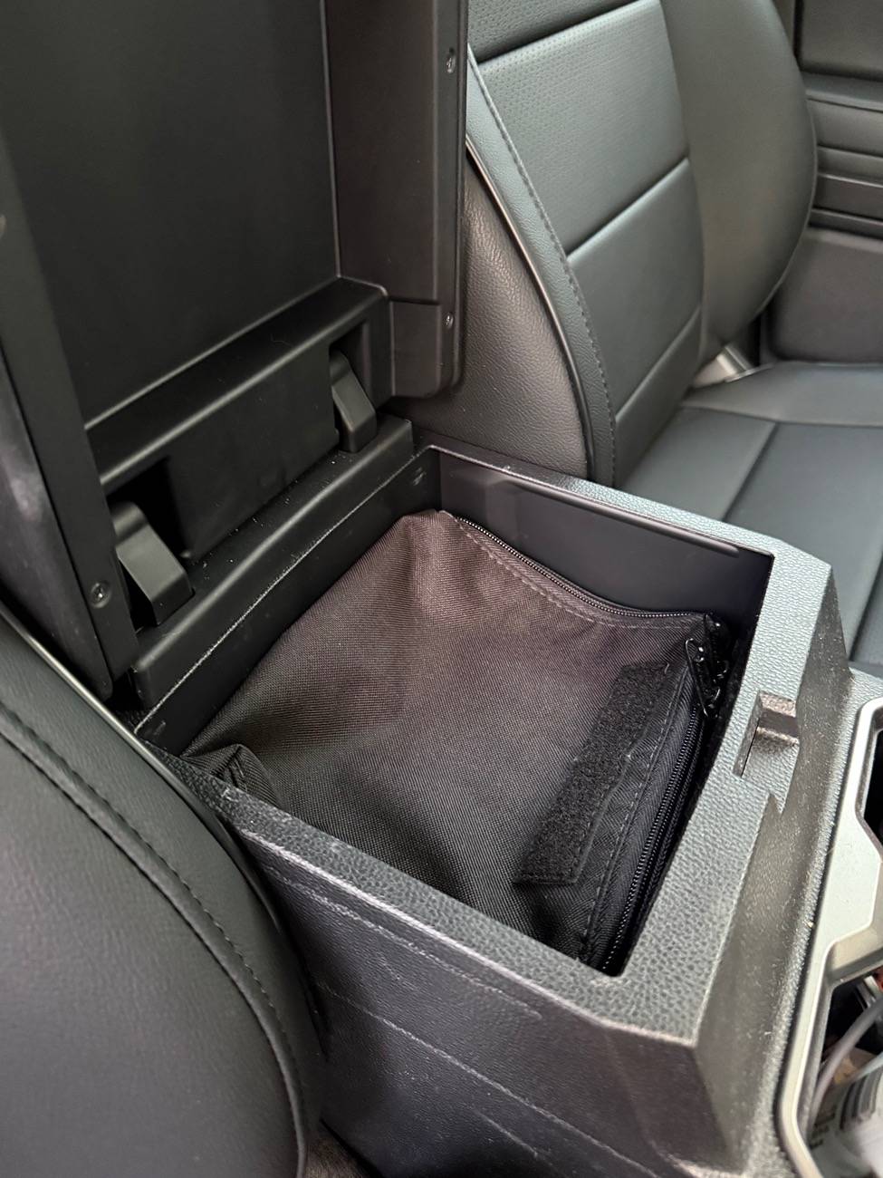 2024 Tacoma Custom Interior Storage Pouches IMG_4324
