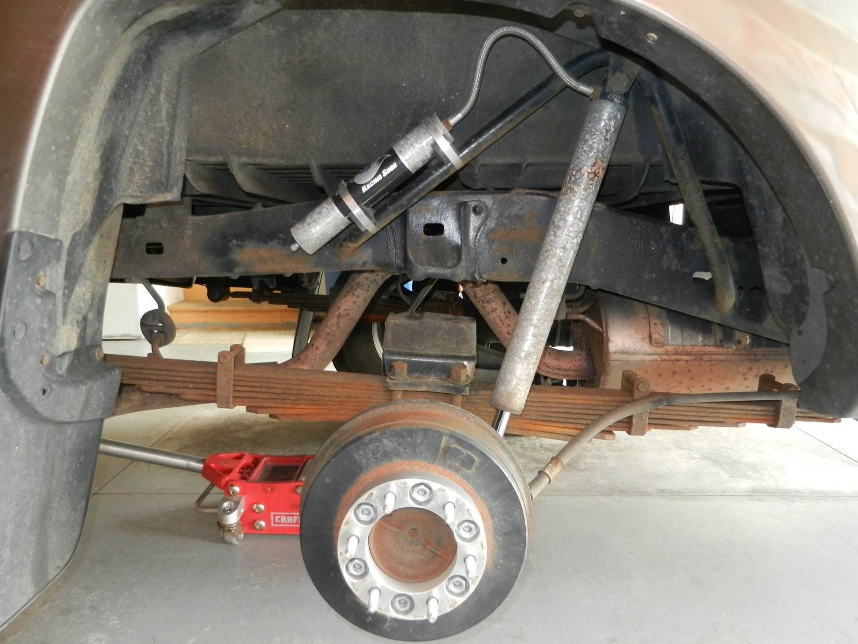 2024 Tacoma Wheel Spacers installed DSCN0956
