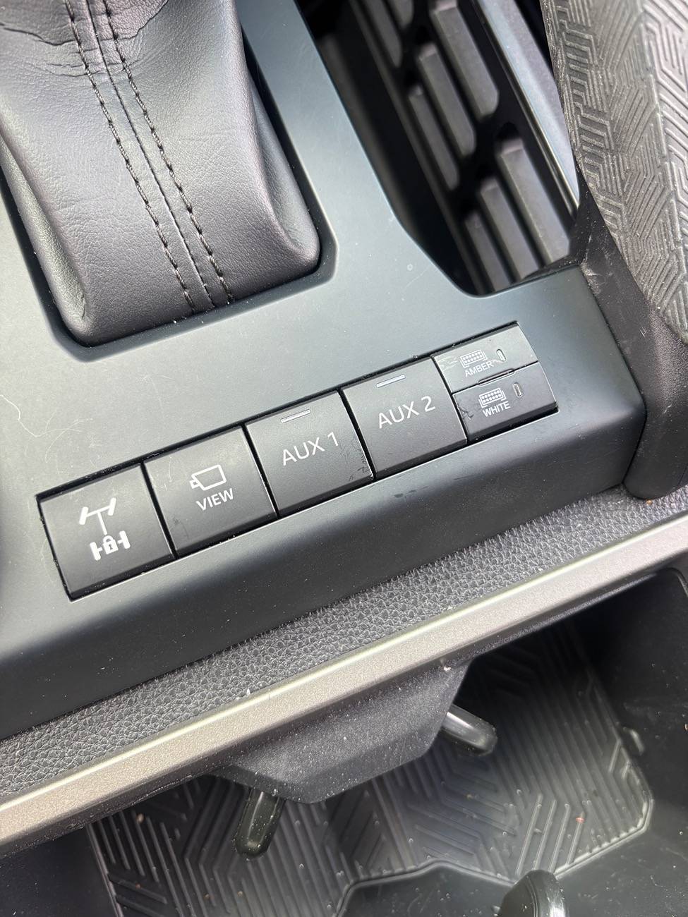 2024 Tacoma Switch Relocation on Center Console & Dash - How-To IMG_5431