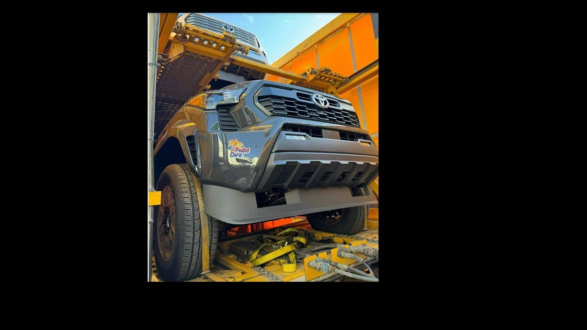 2024 Tacoma Check your tire pressure when you receive your 2024 Tacoma tacomas transport