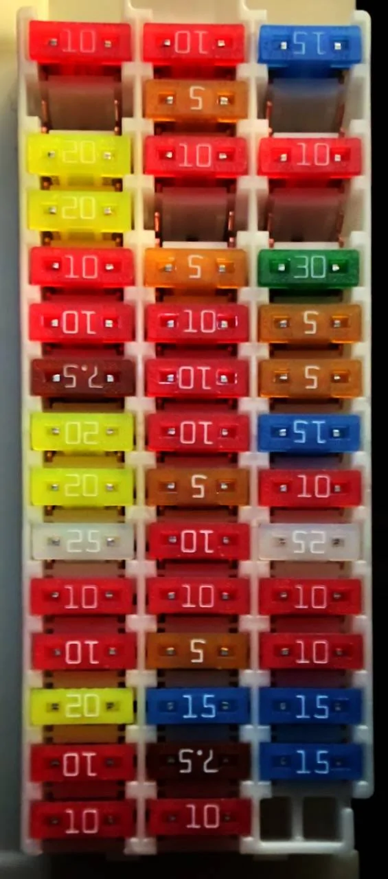2024 Tacoma Fuse Panels (Photos) in 4th Gen Tacoma Limited Hybrid Cabin Fuses