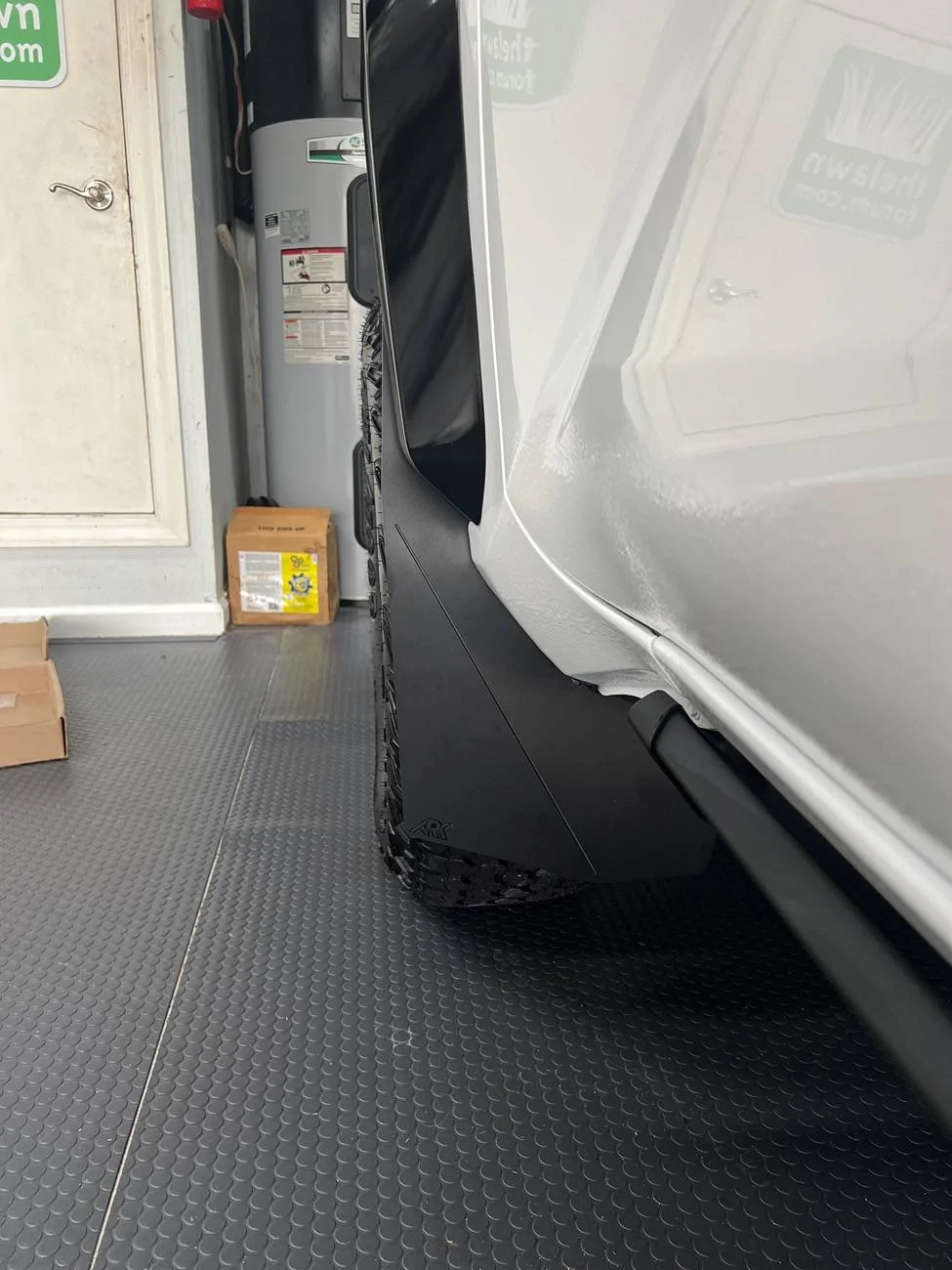 2024 Tacoma Striking out-Mudflaps for the 2025 Tacoma TRD Pro (w/fender flares) C470DDDD-4CF5-4F21-A379-DEBC4B167FF3