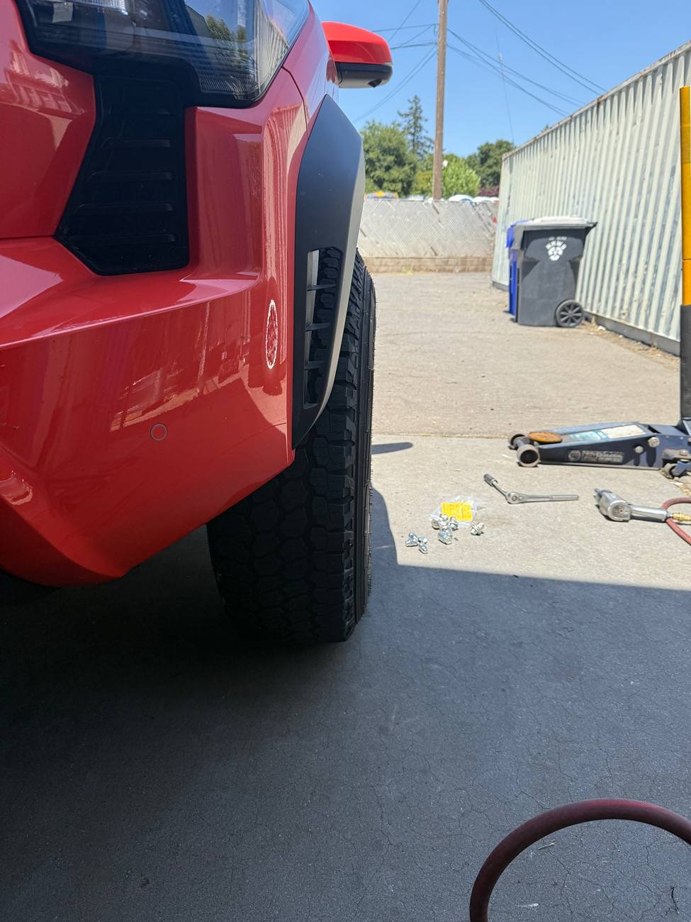 2024 Tacoma Will it fit without rubbing and modification IMG_4685