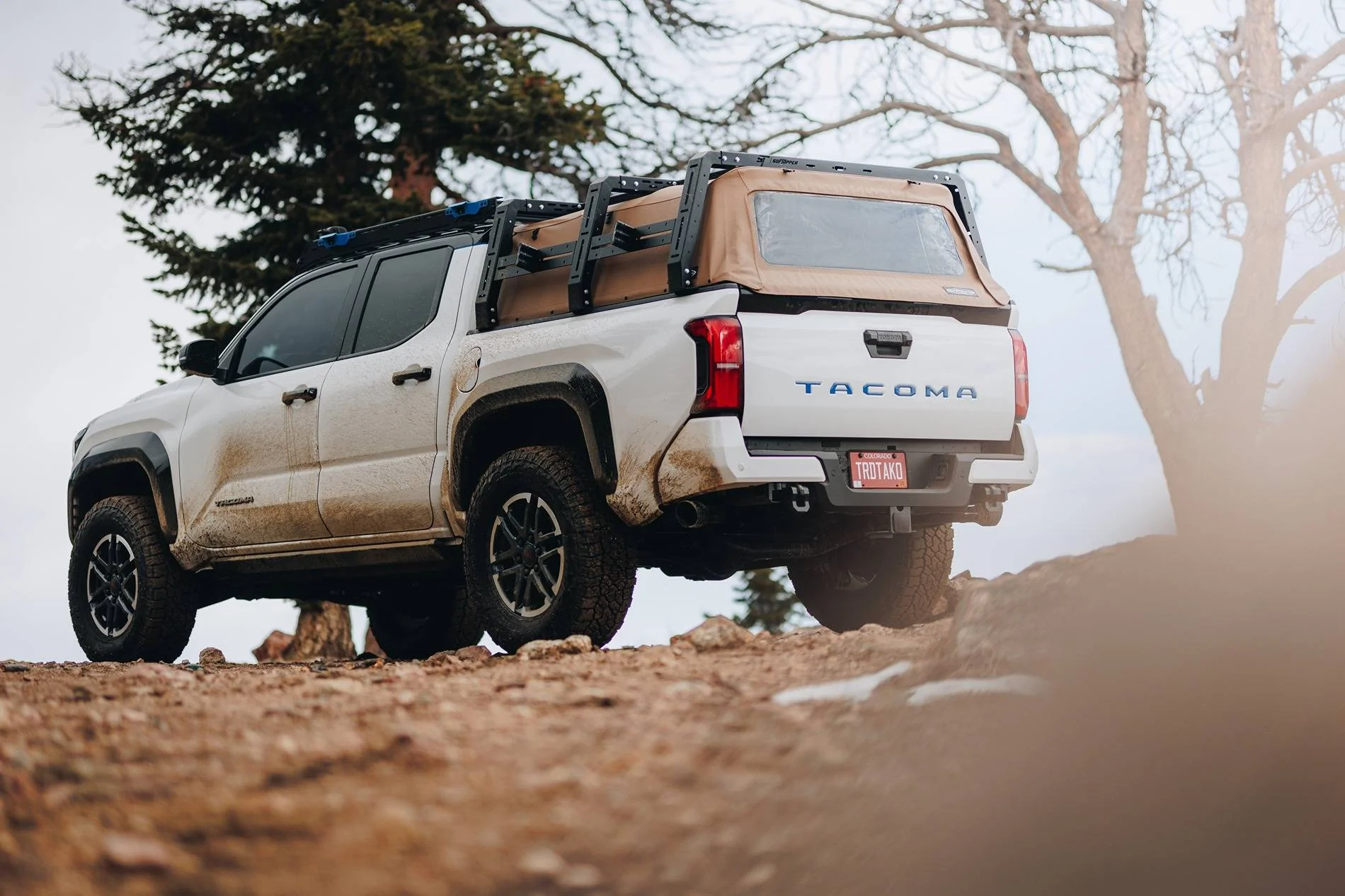 2024 Tacoma Softopper Exo Truck Bed Rack 2J6A2340 (2)